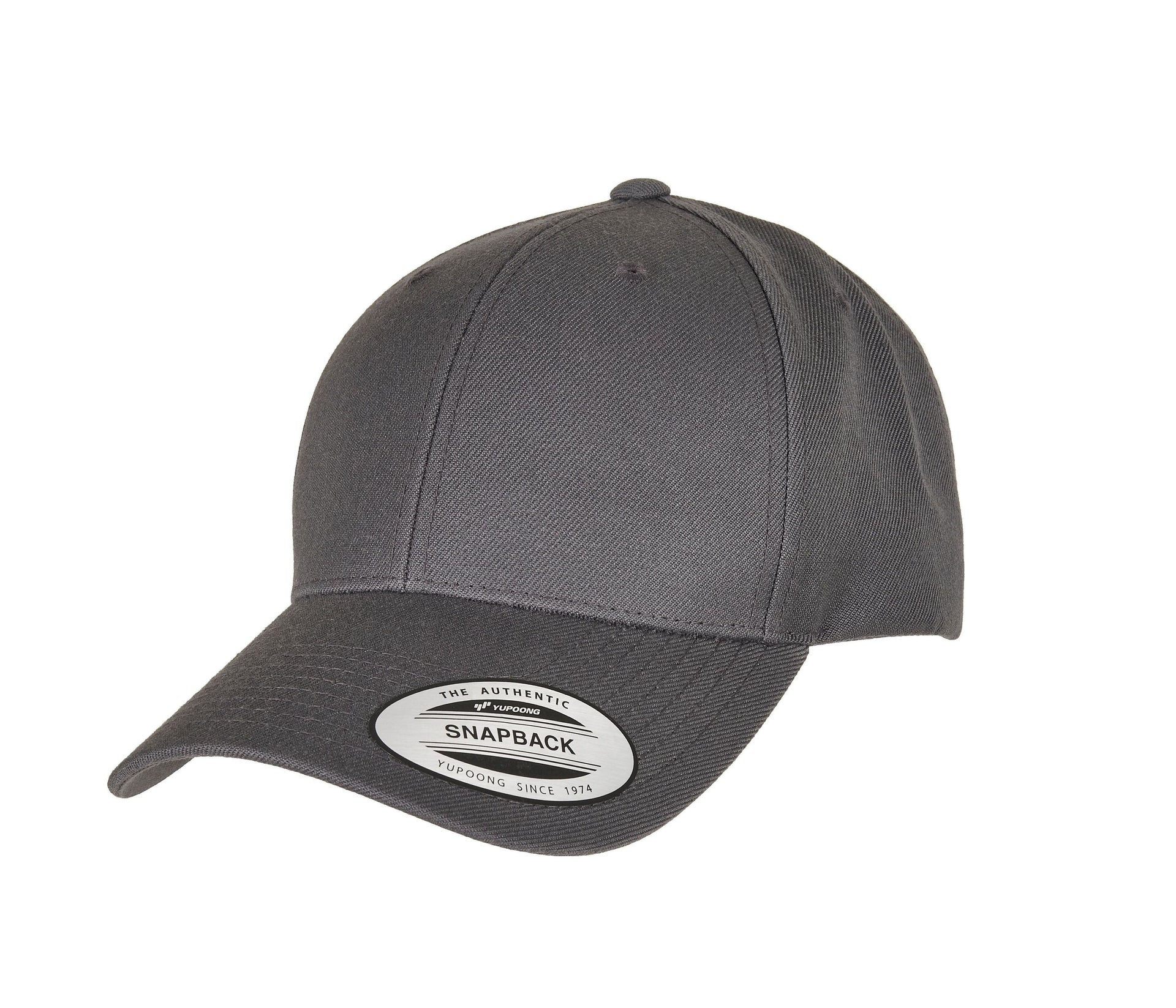 Casquette snapback visière incurvée