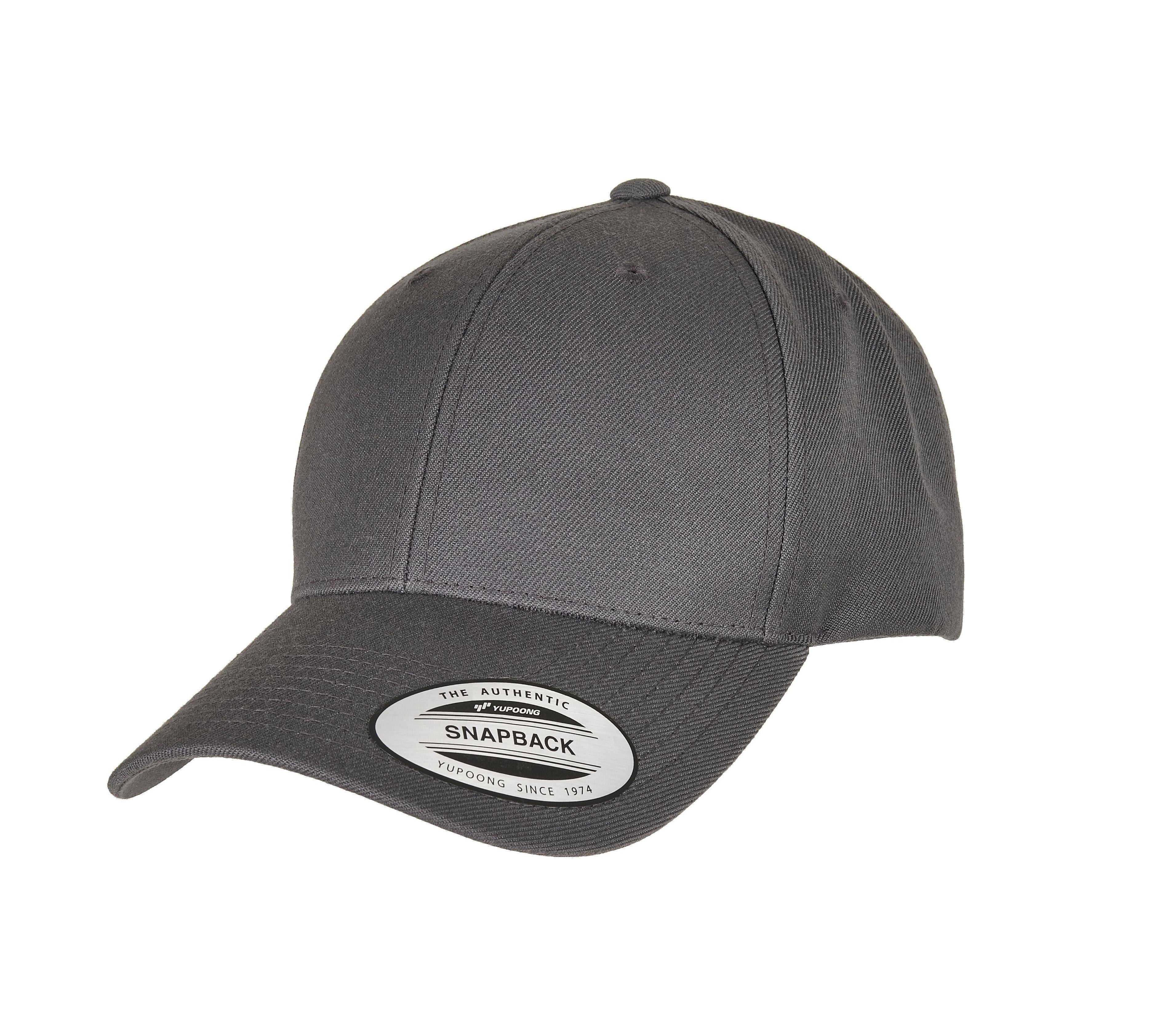 Casquette snapback visière incurvée
