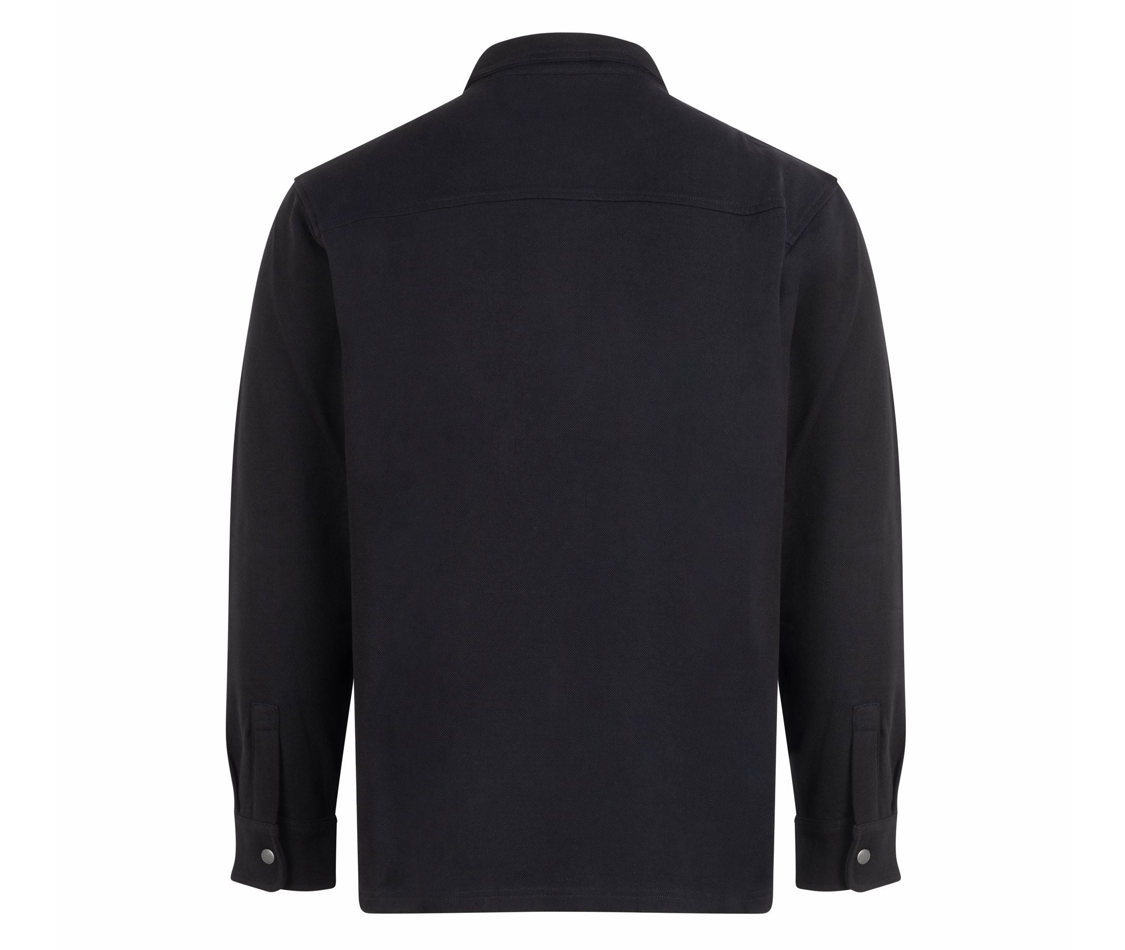 Surchemise en Maille Piquée - Black