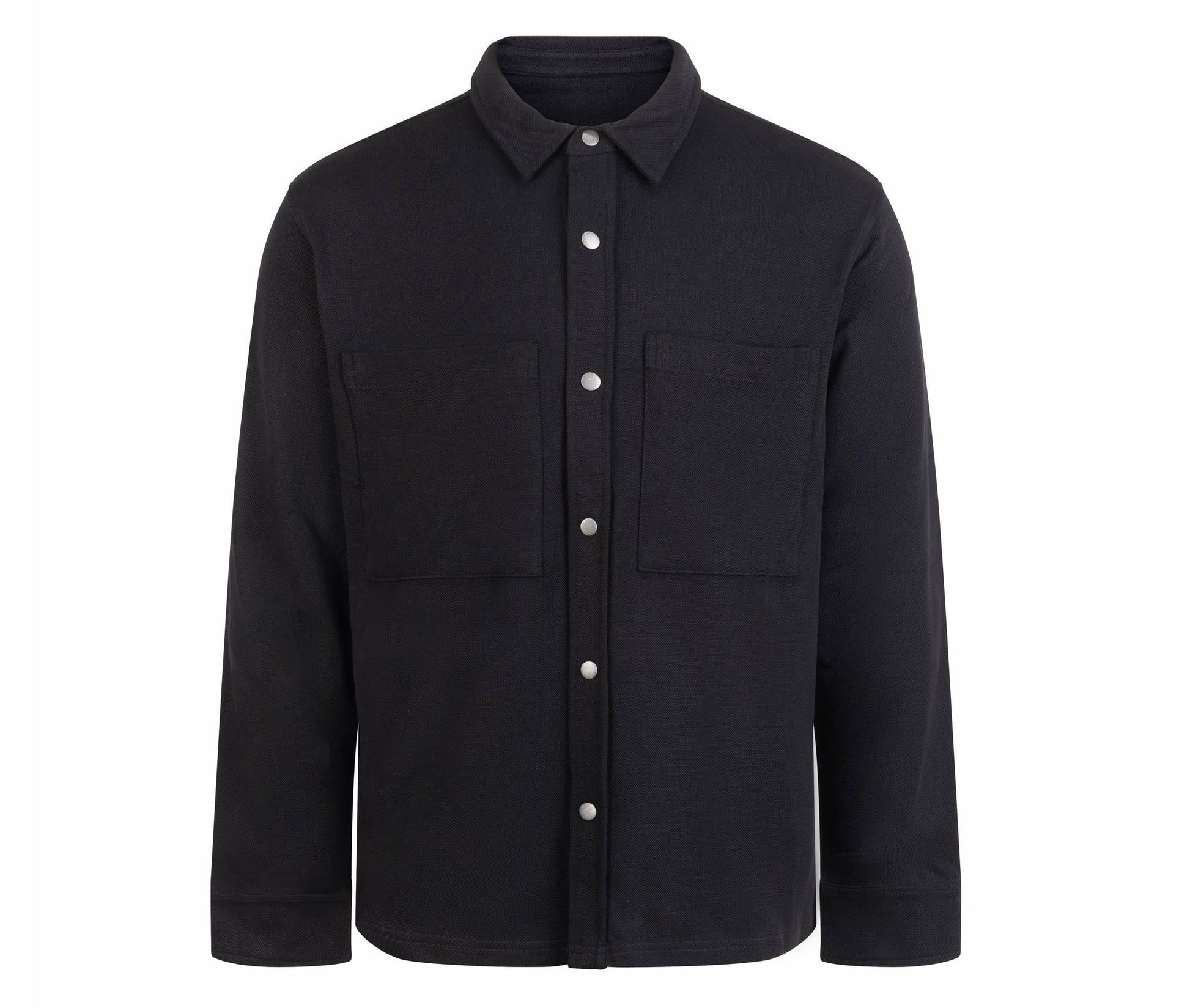 Surchemise en Maille Piquée - Black