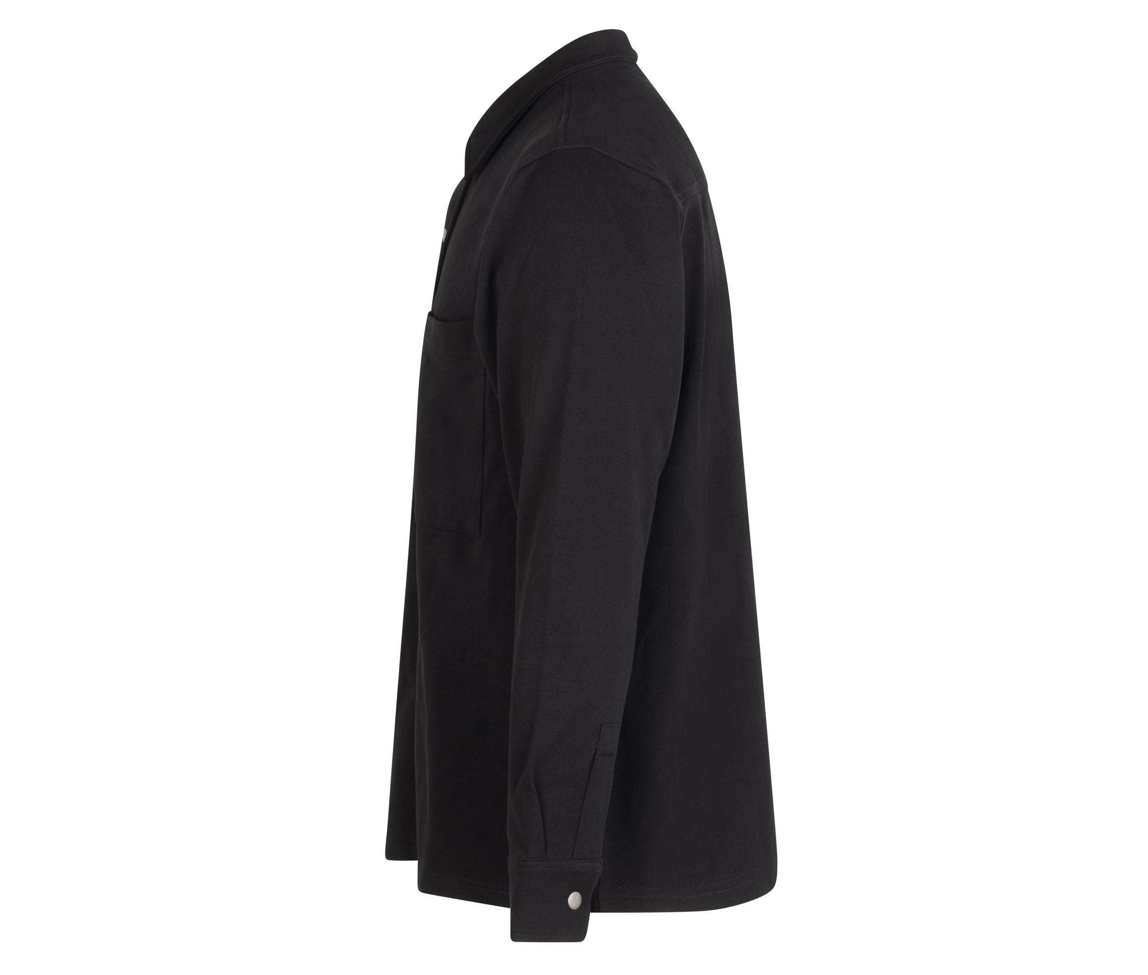 Surchemise en Maille Piquée - Black
