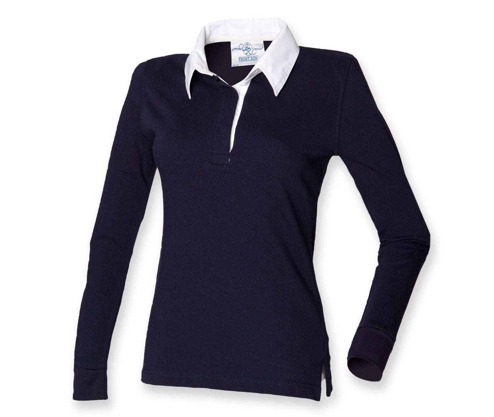 Polo Rugby Femme - Navy / White