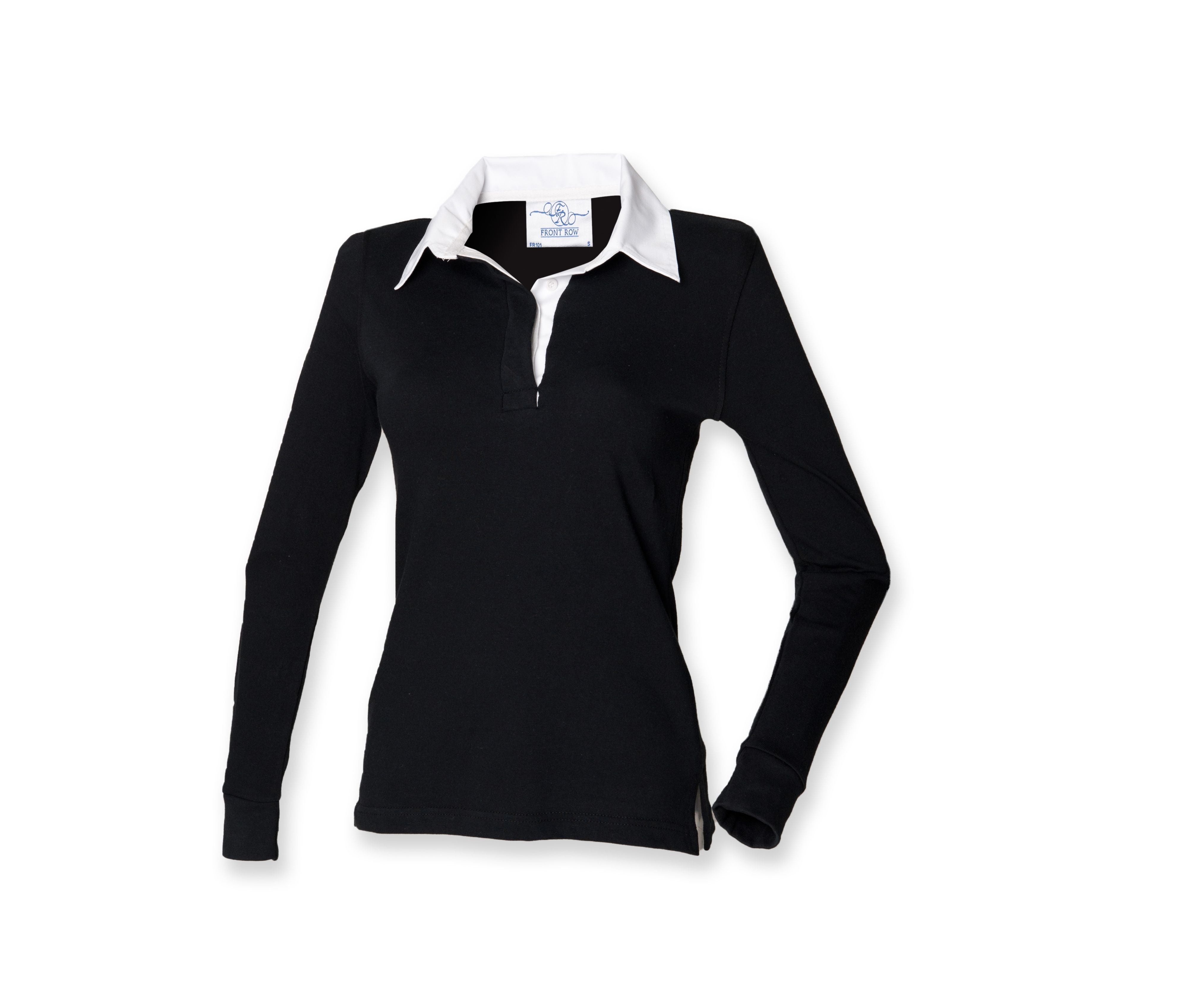 Polo Rugby Femme - Black / White