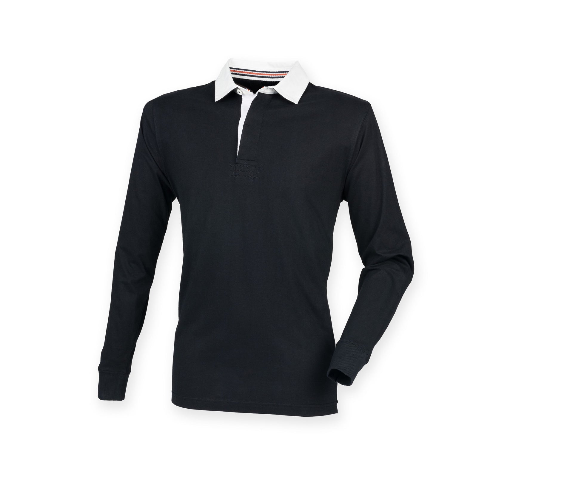 Polo de Rugby Manches Longues - Black