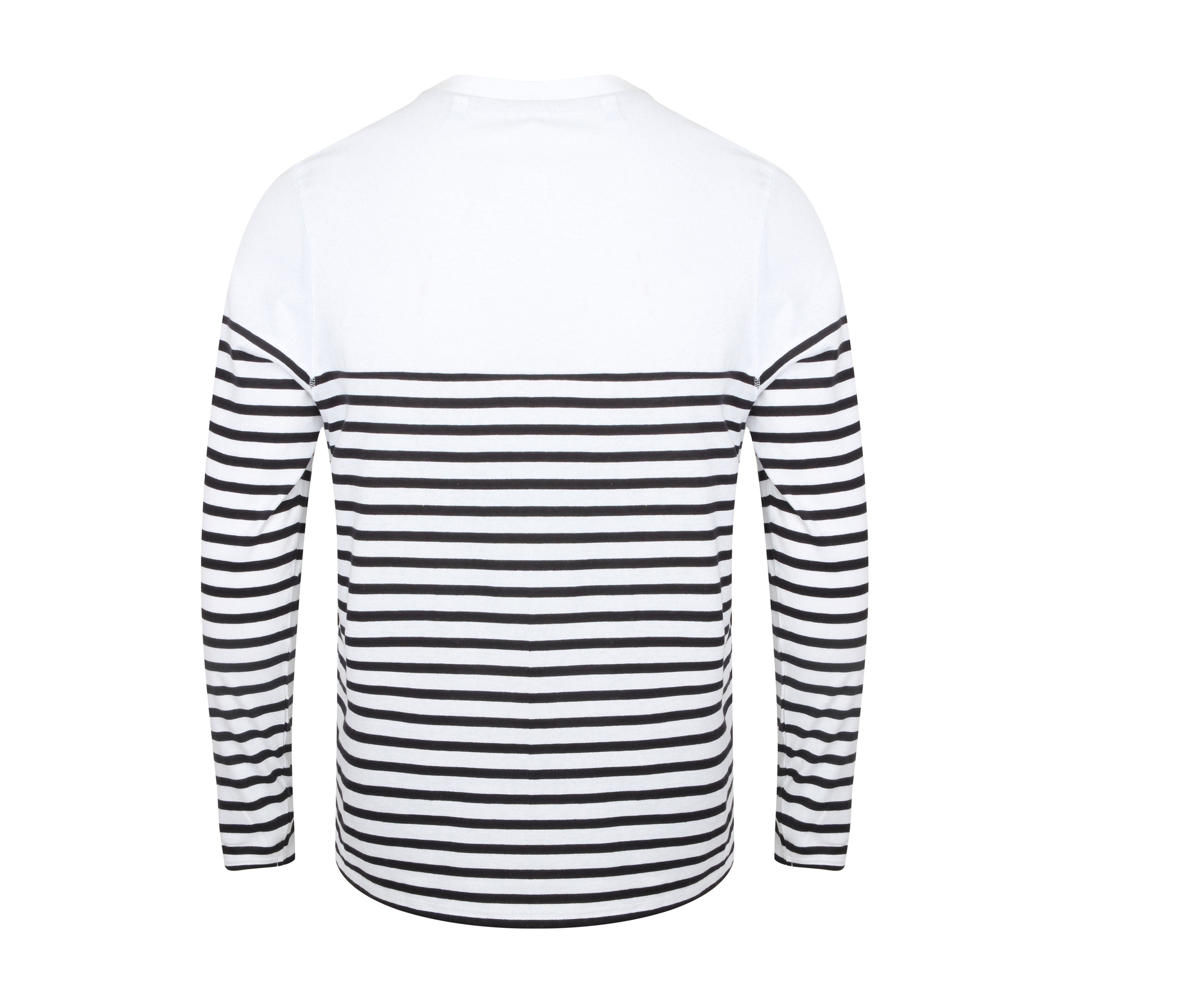 Tee-Shirt Marinière - White/navy