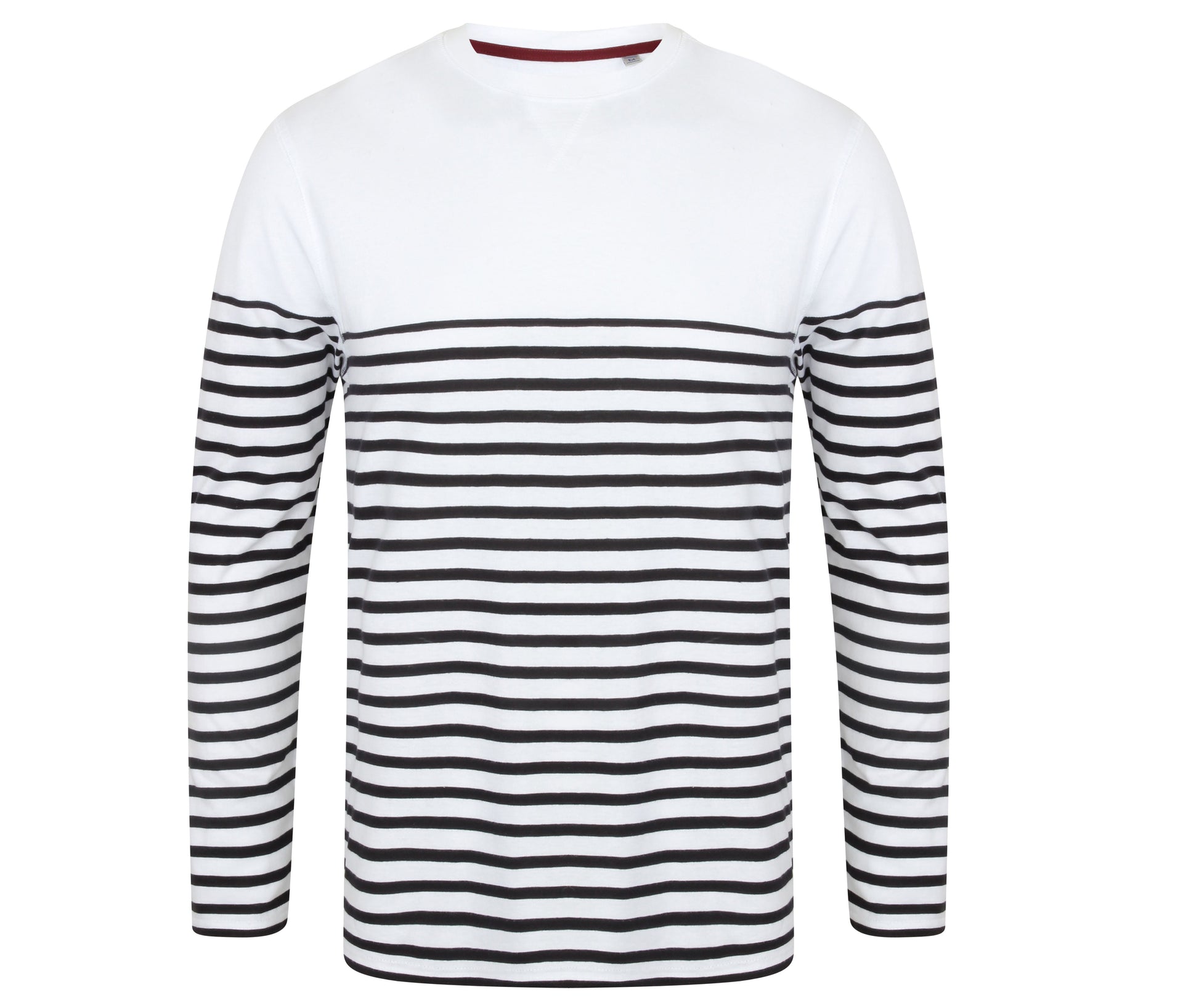 Tee-Shirt Marinière - White/navy