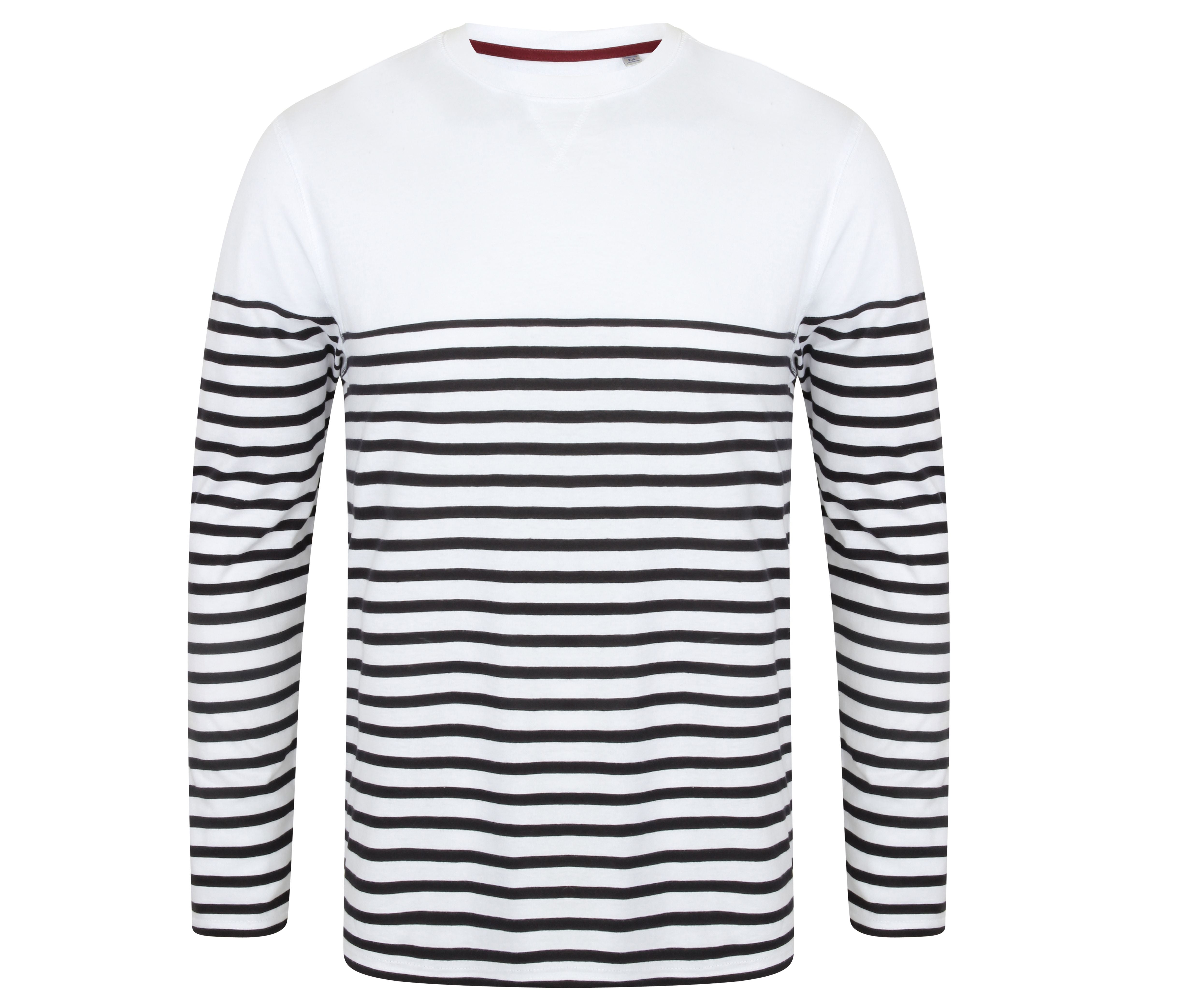 Tee-Shirt Marinière - White/navy