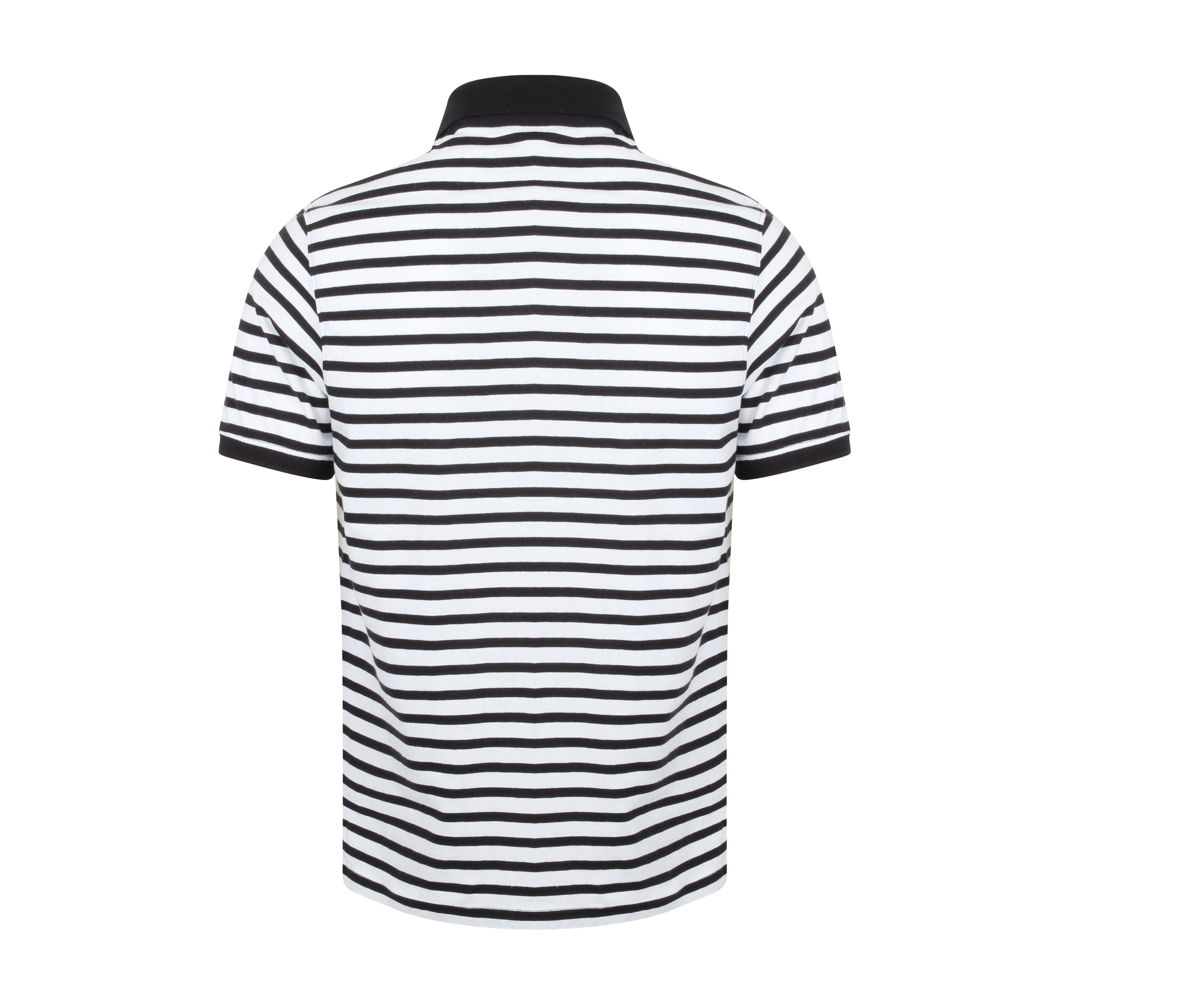 Polo Marinière - White/navy