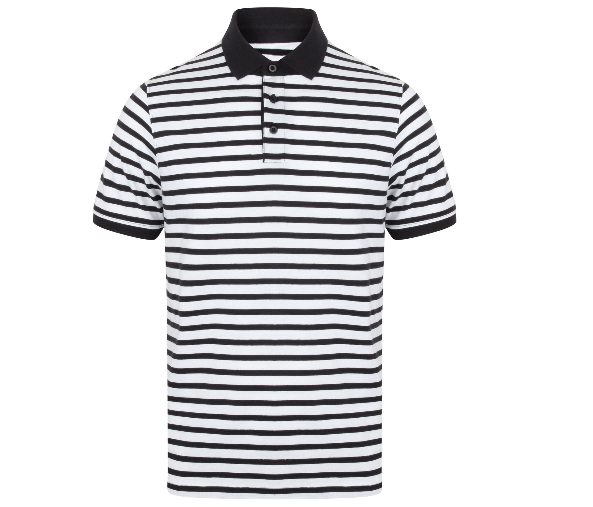 Polo Marinière - White/navy