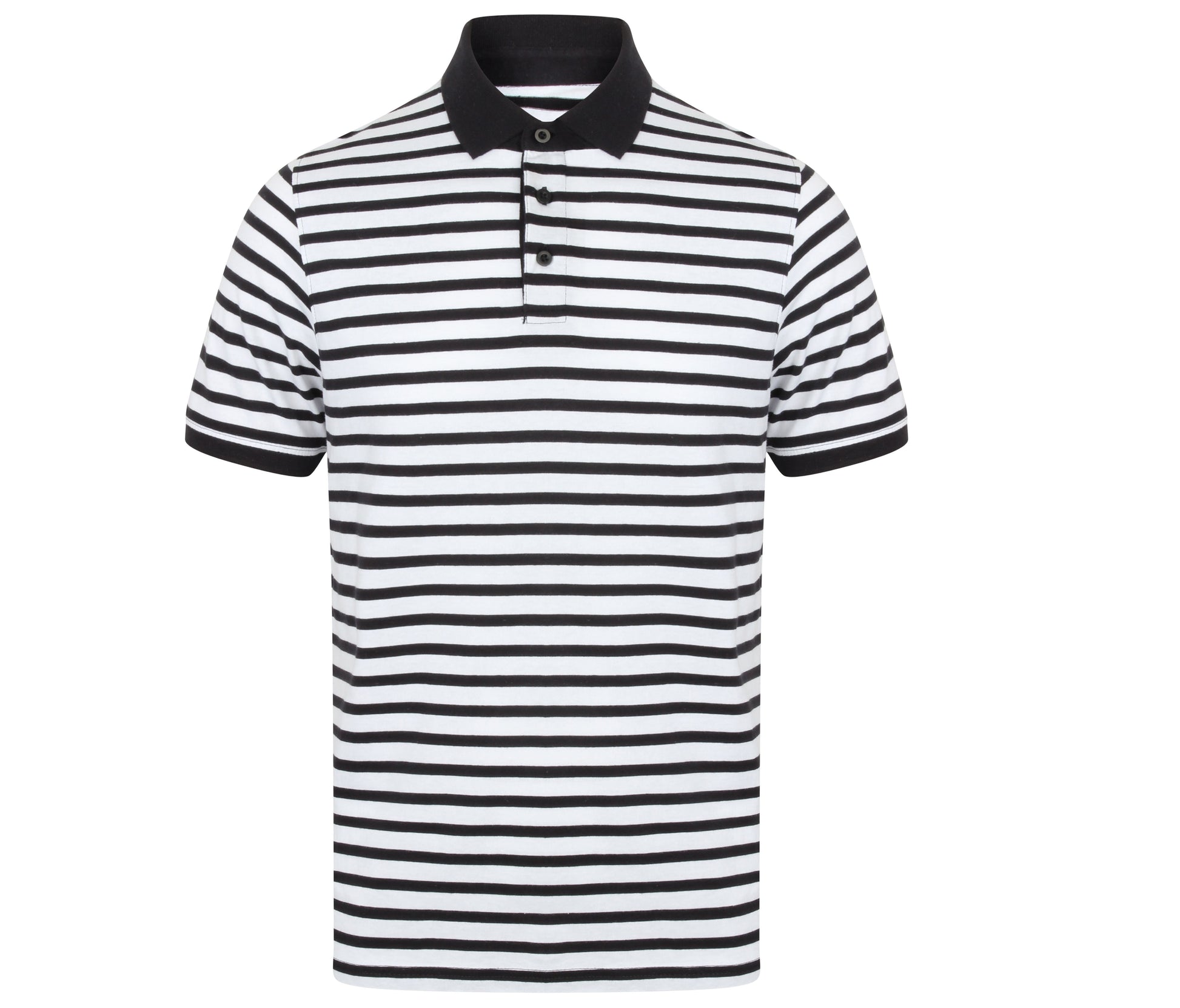 Polo Marinière - White/navy