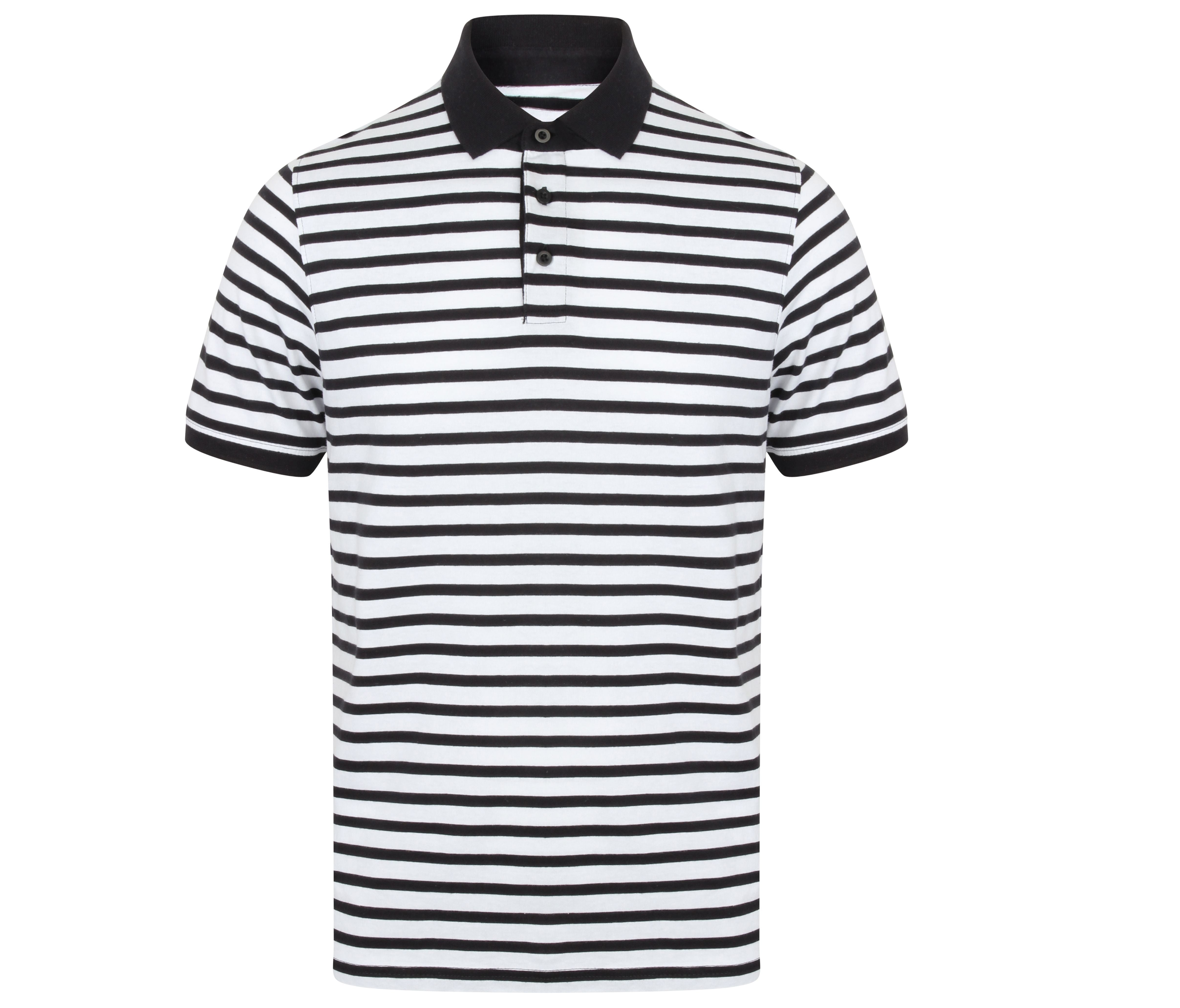 Polo Marinière - White/navy