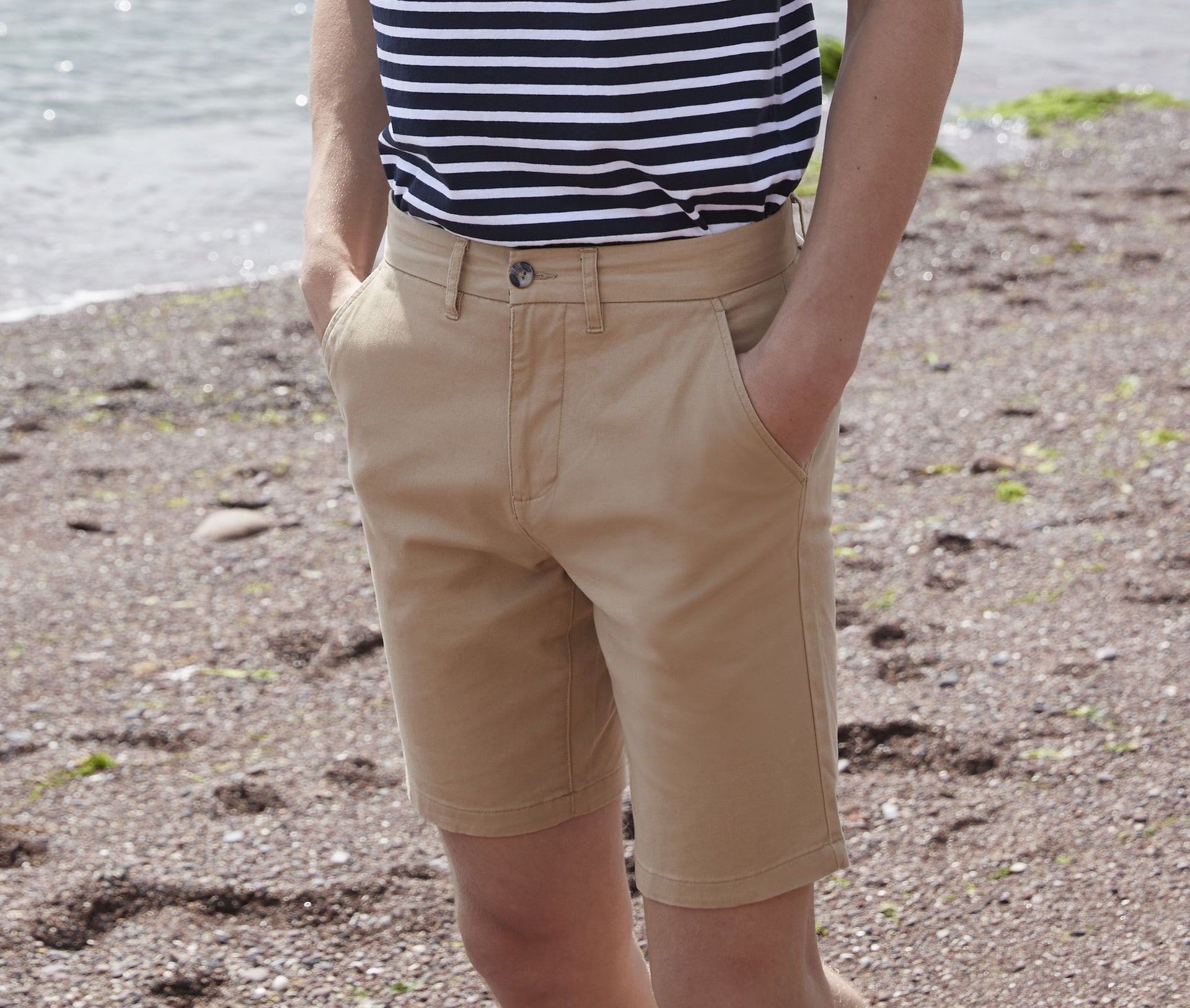 Short stretch homme sans pince