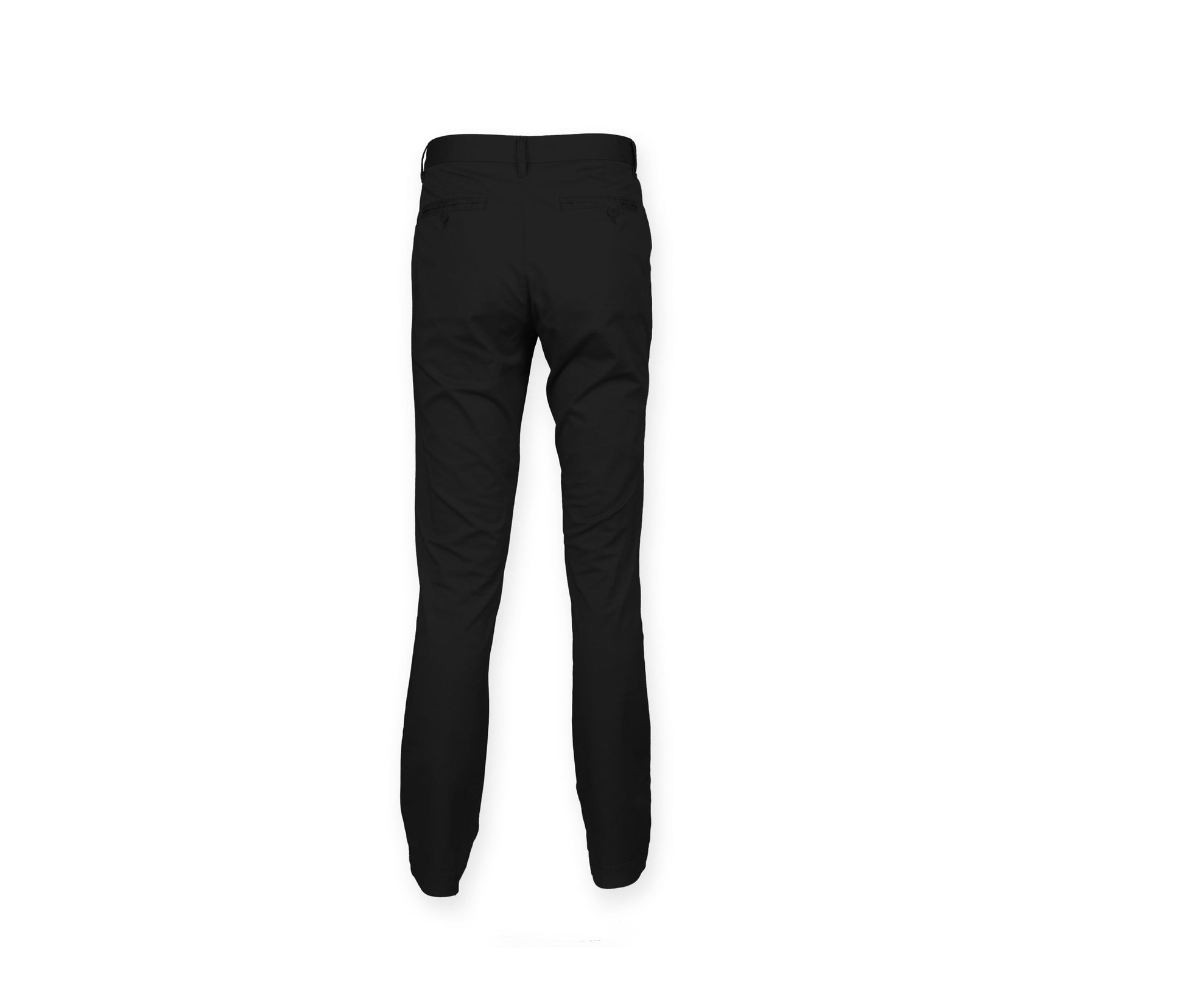 Pantalon Stretch Homme Sans Pince - Black