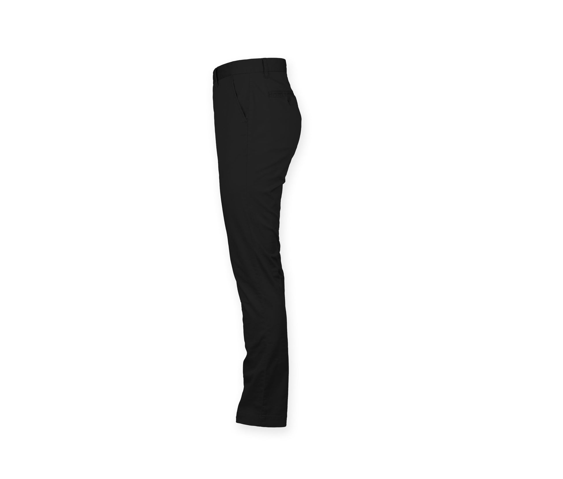 Pantalon Stretch Homme Sans Pince - Black