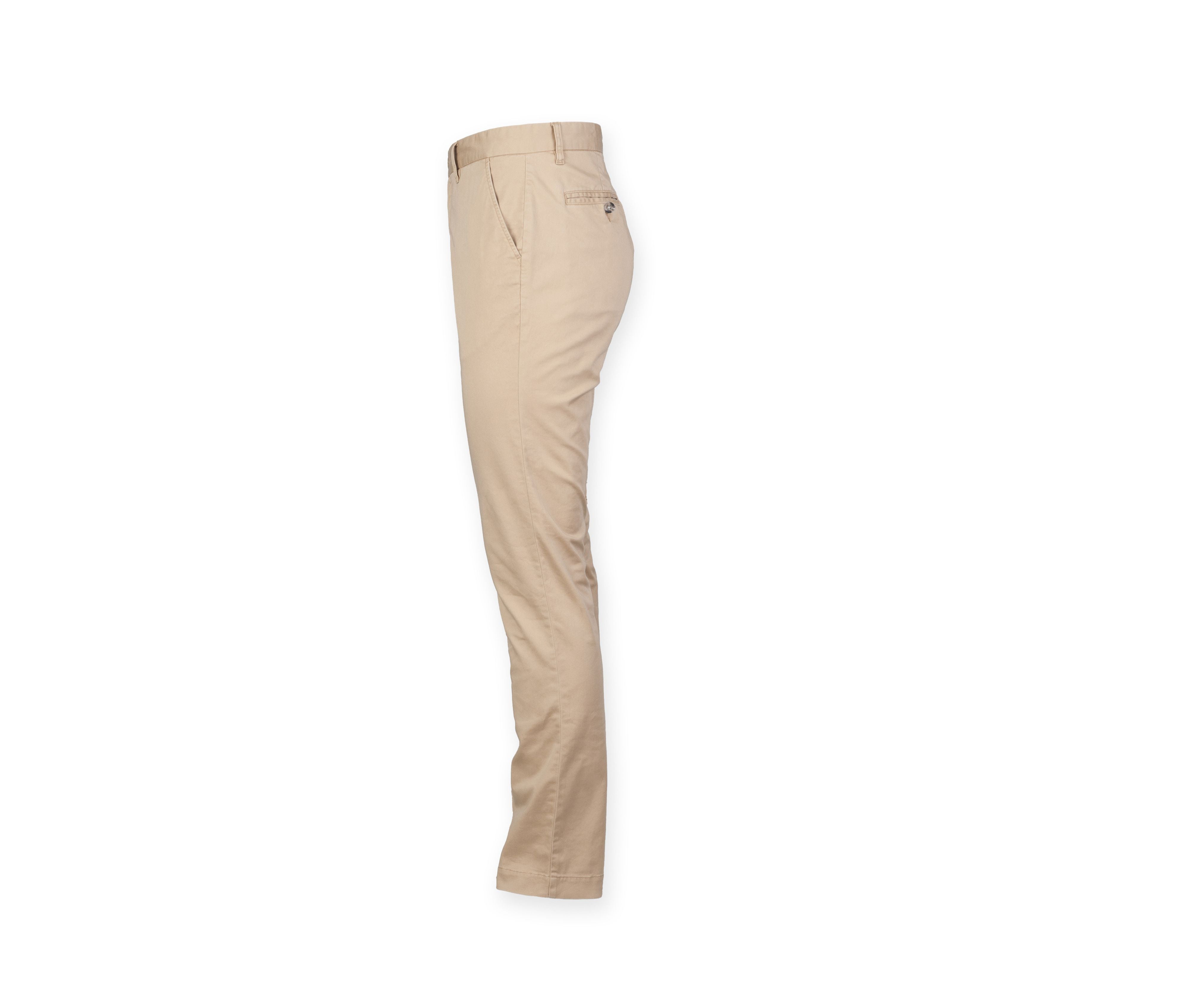 Pantalon Stretch Homme Sans Pince - Stone