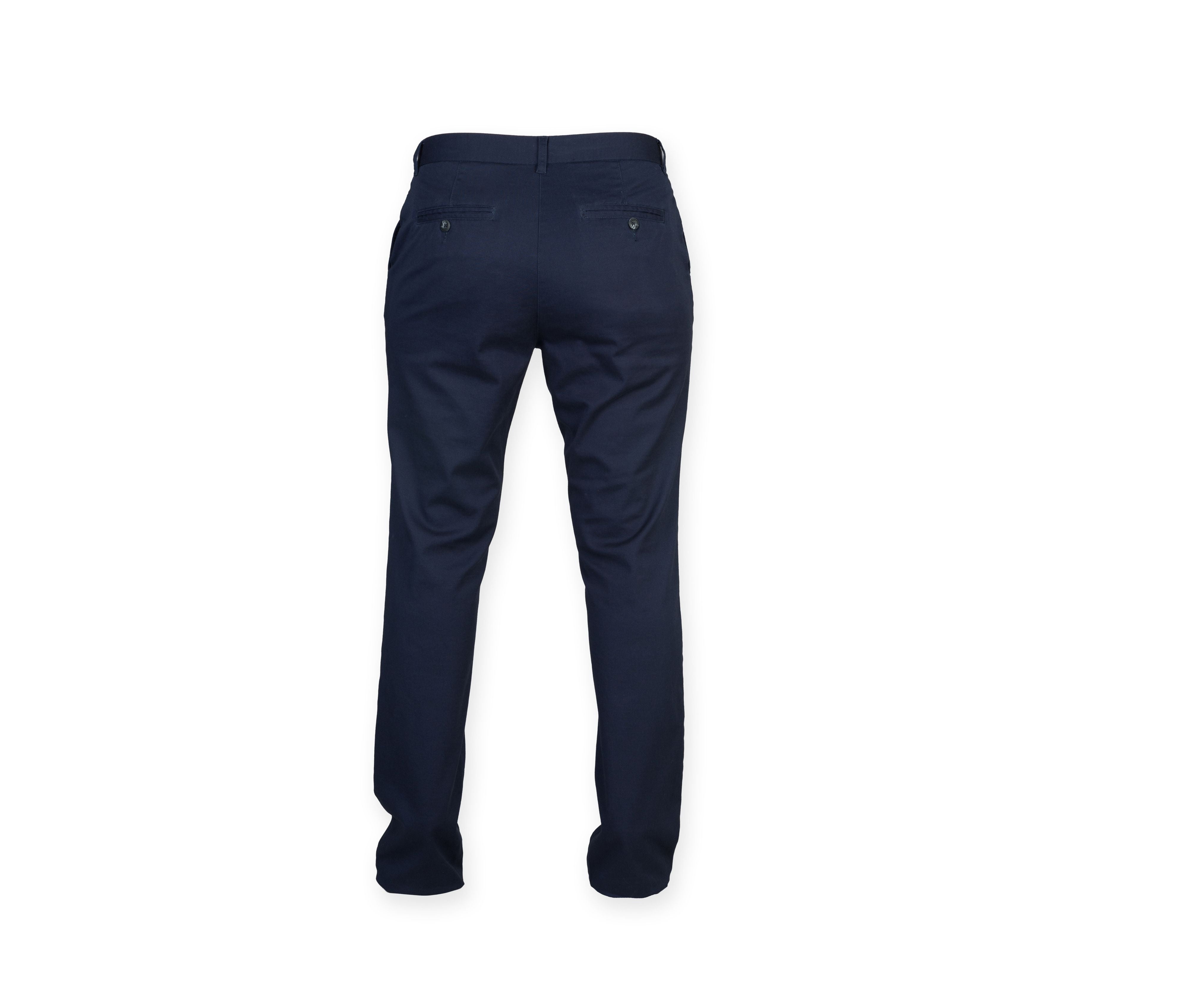 Pantalon Stretch Femme Sans Pince - Navy