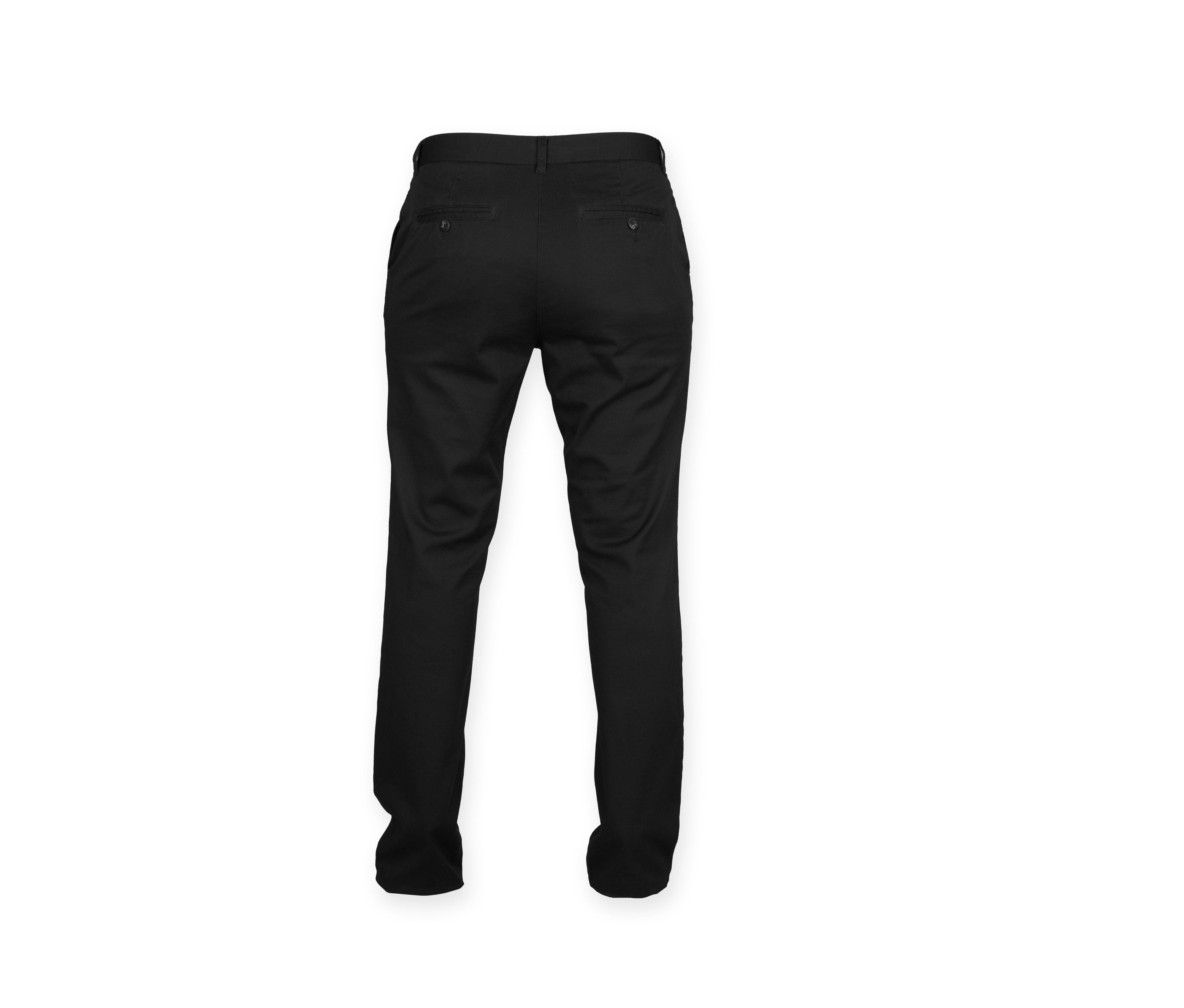 Pantalon Stretch Femme Sans Pince - Black
