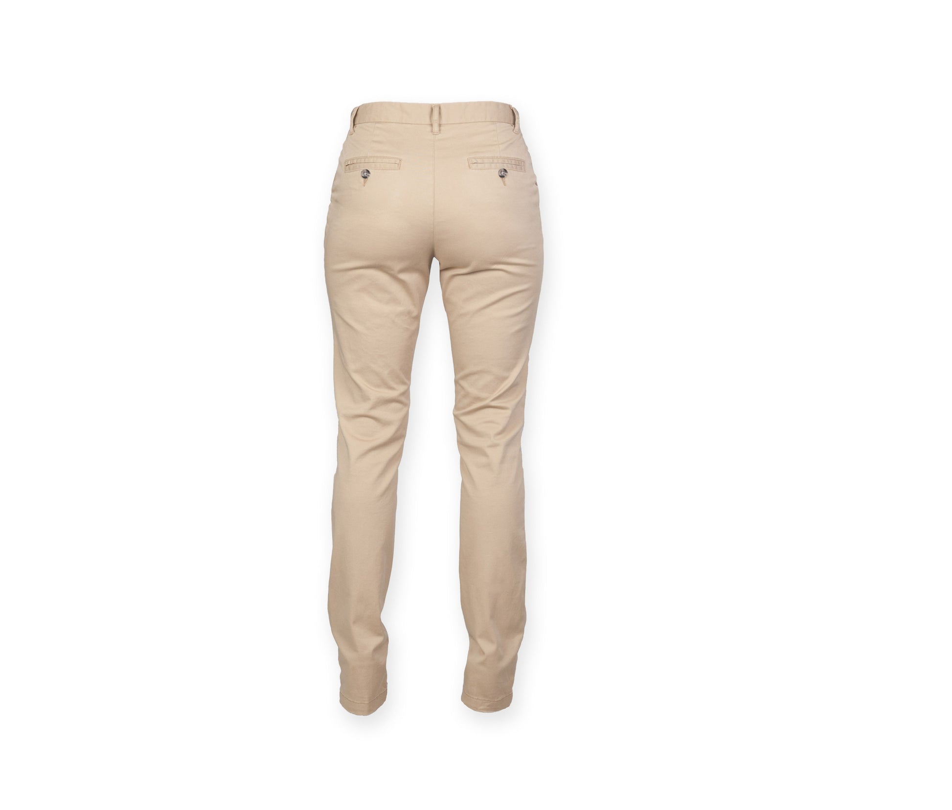 Pantalon Stretch Femme Sans Pince - Stone
