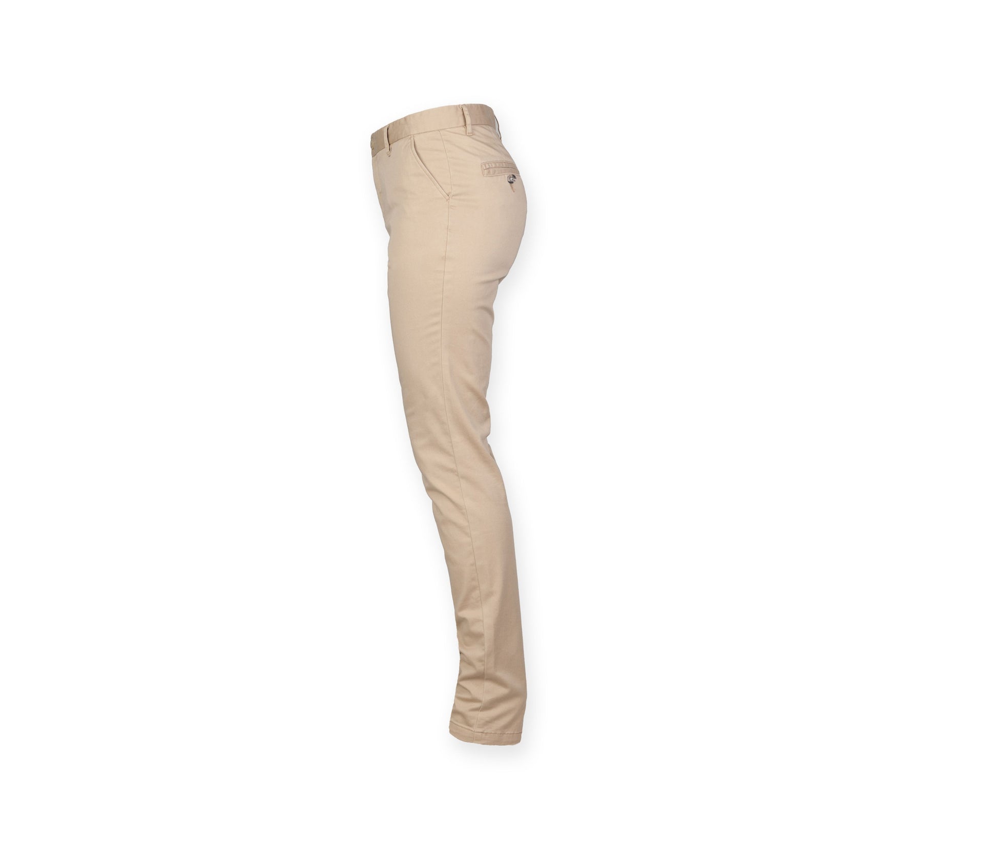 Pantalon Stretch Femme Sans Pince - Stone