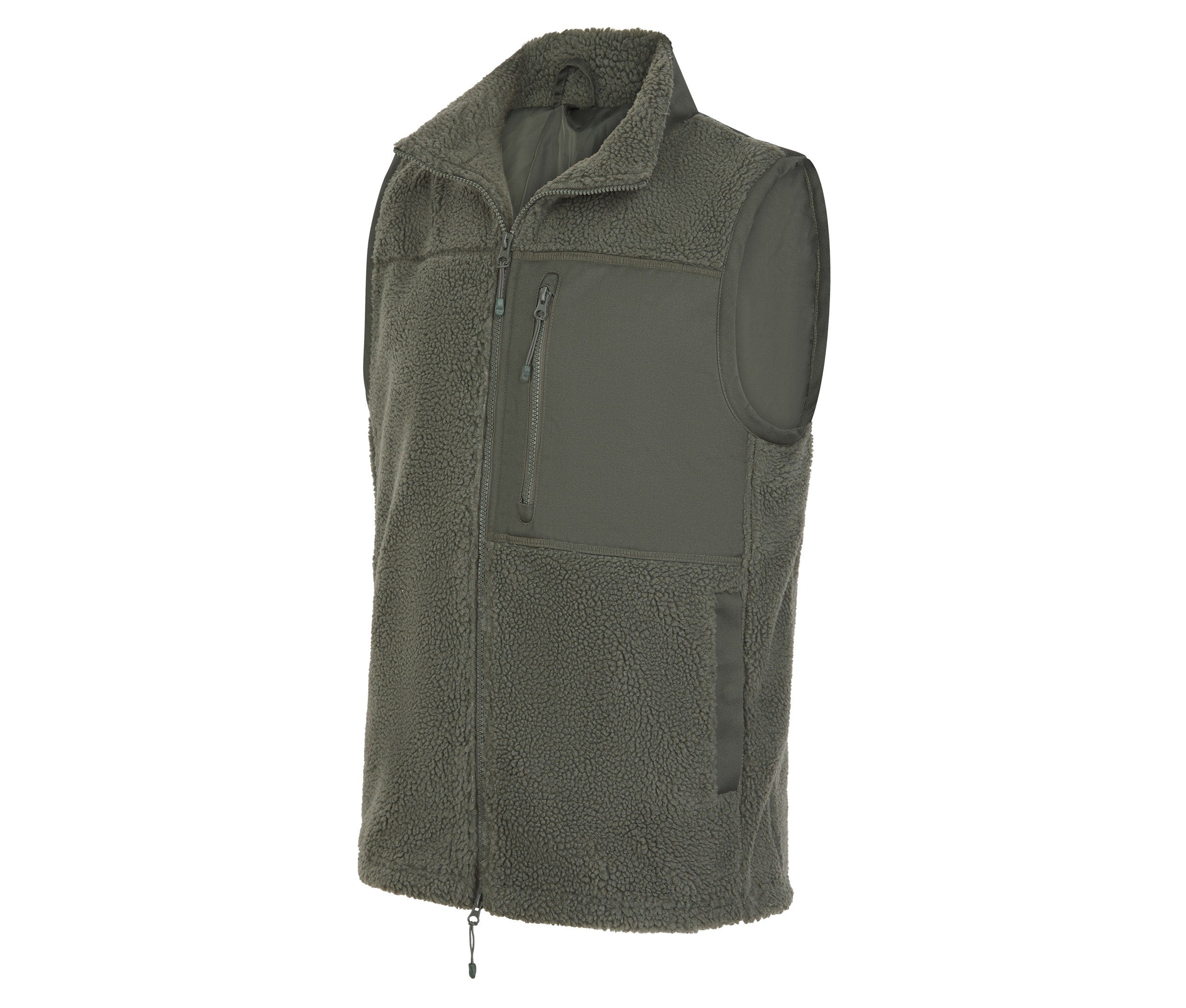 Veste Sherpa - Dark Olive