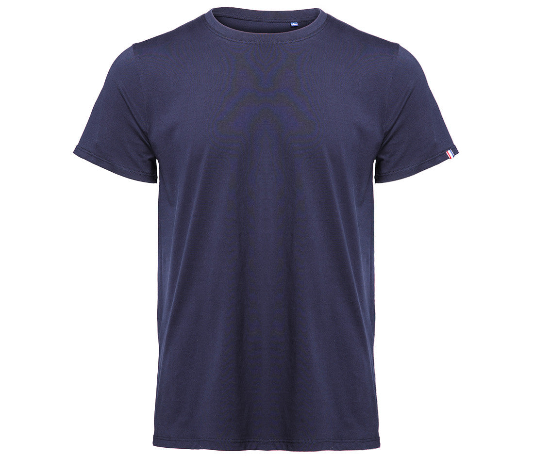 Tee-Shirt Bio Origine France Homme - Navy