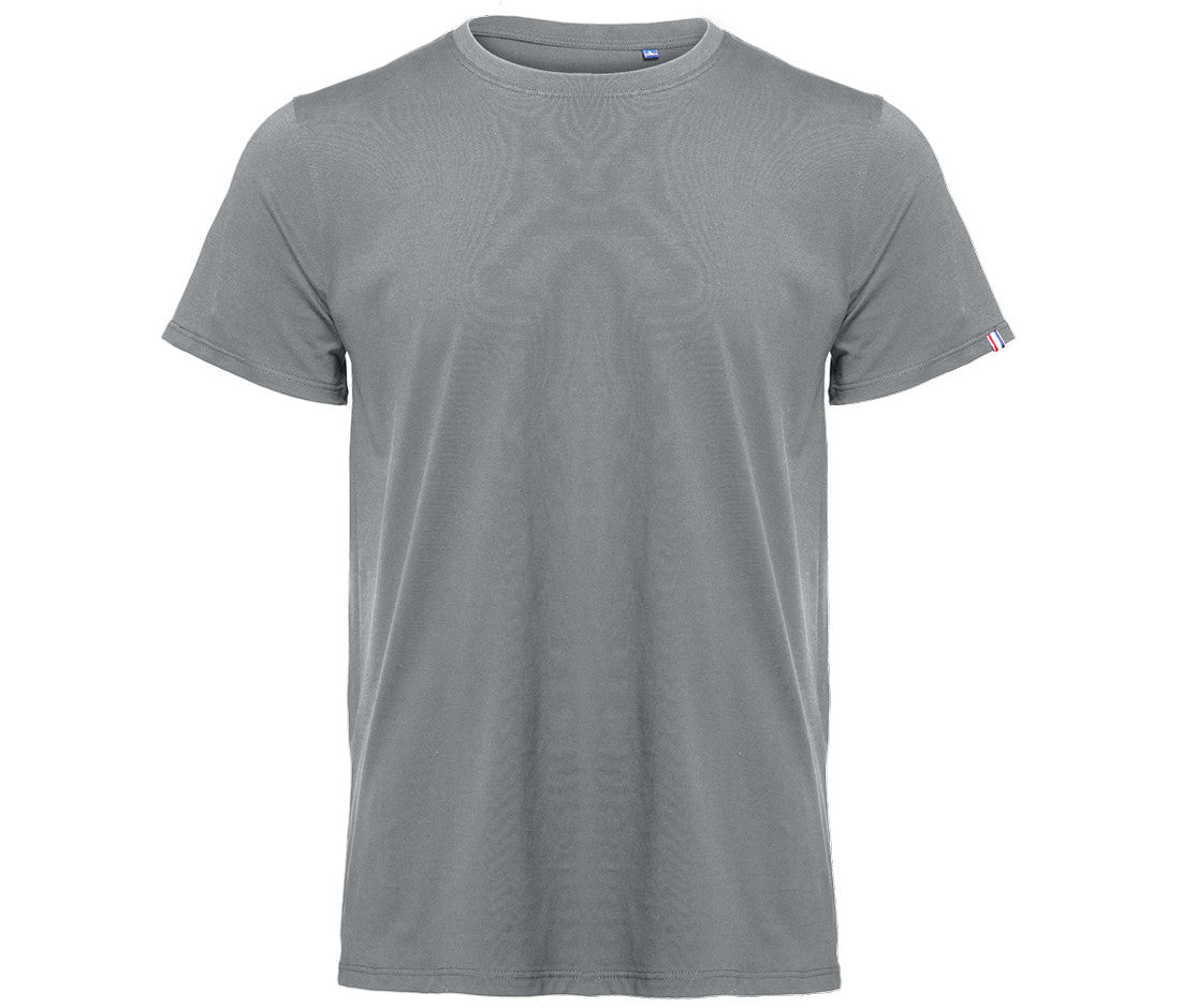 Tee-Shirt Bio Origine France Homme - Heather Grey
