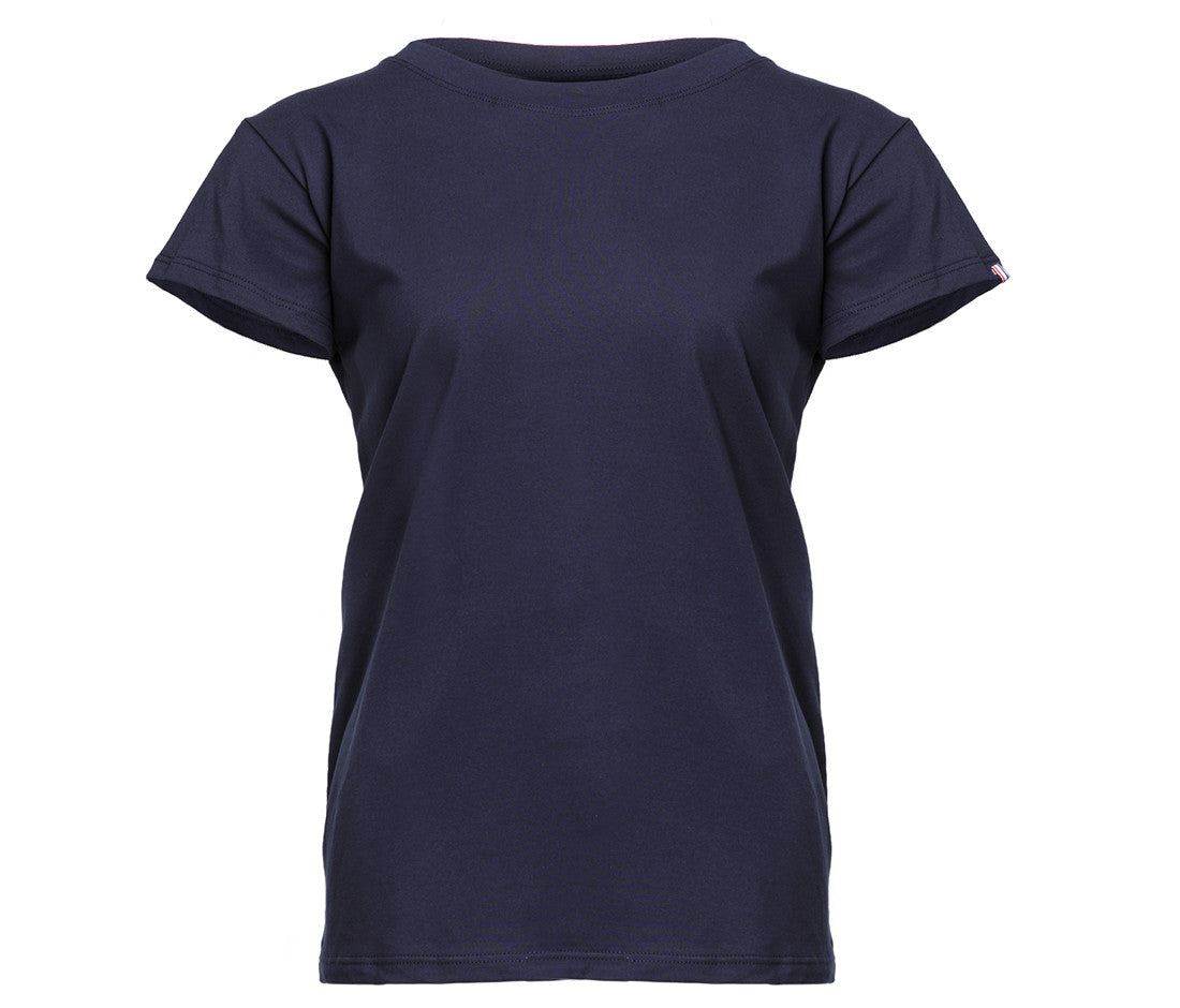 Tee-Shirt Bio Origine France Femme - Navy