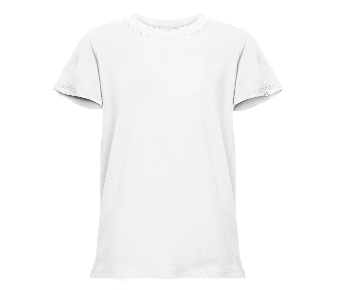 Tee-Shirt Bio Origine France Enfant - White