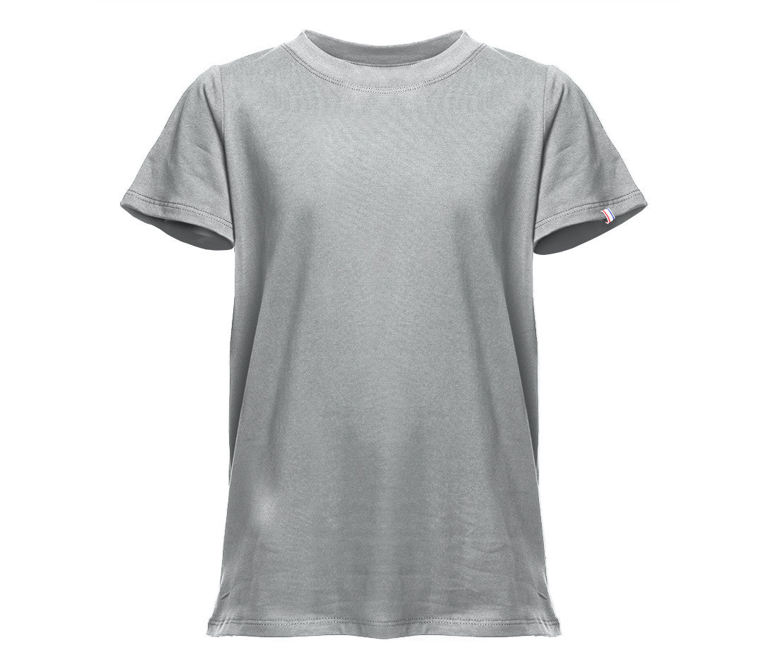 Tee-Shirt Bio Origine France Enfant - Heather Grey