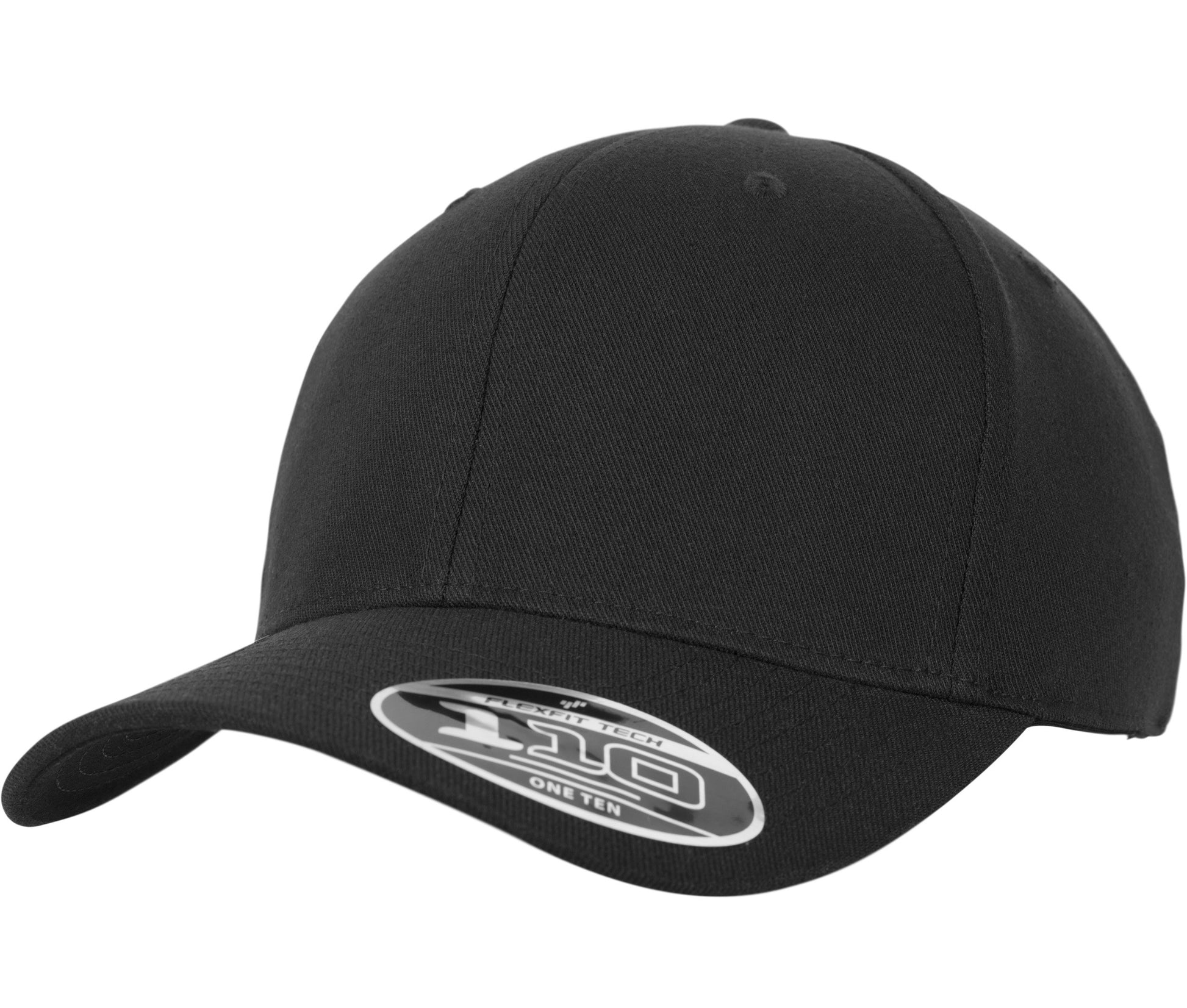 Casquette Ajustée à Visière Préformée - Black