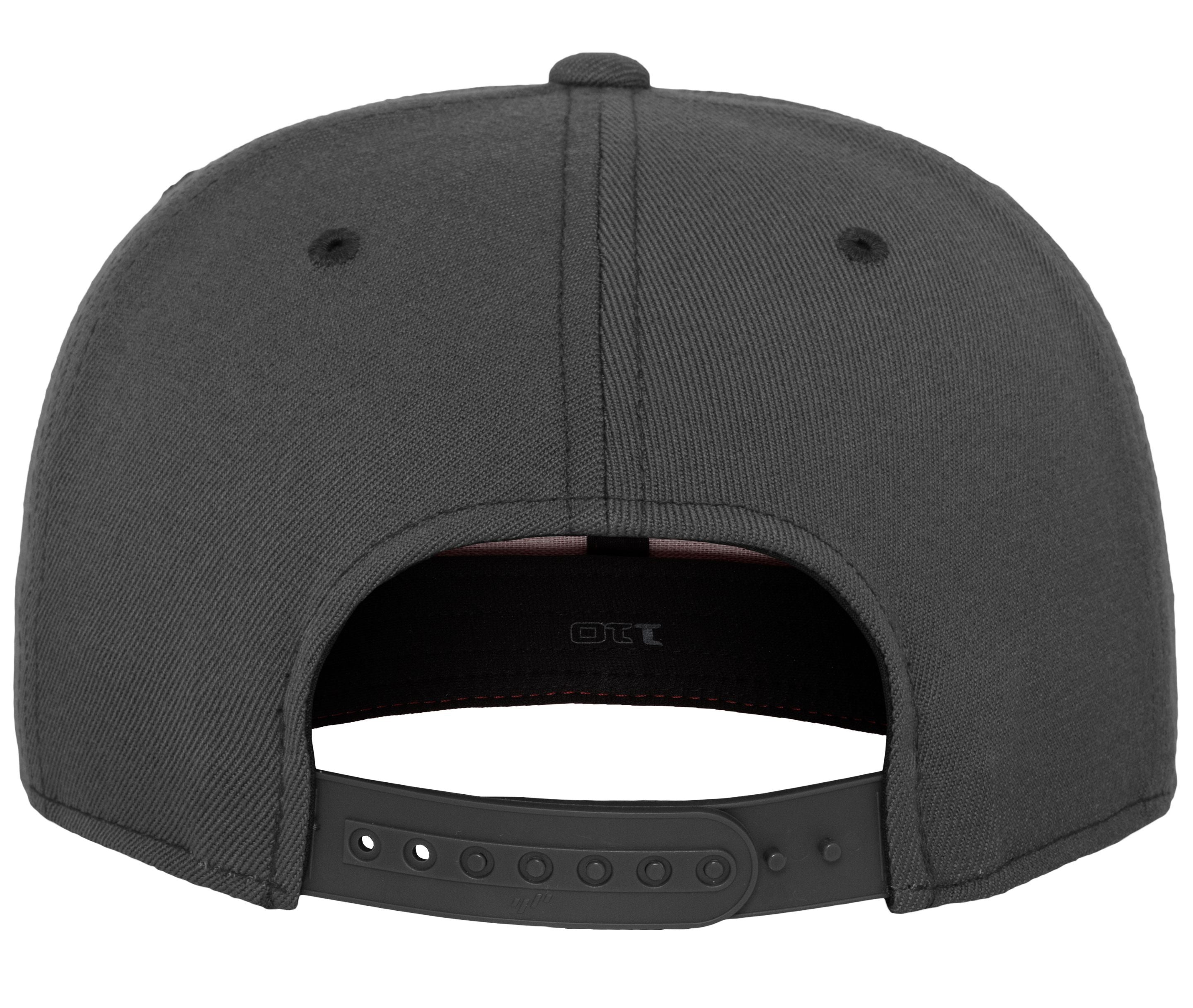 Casquette Ajustée à Visière Plate - Dark Grey