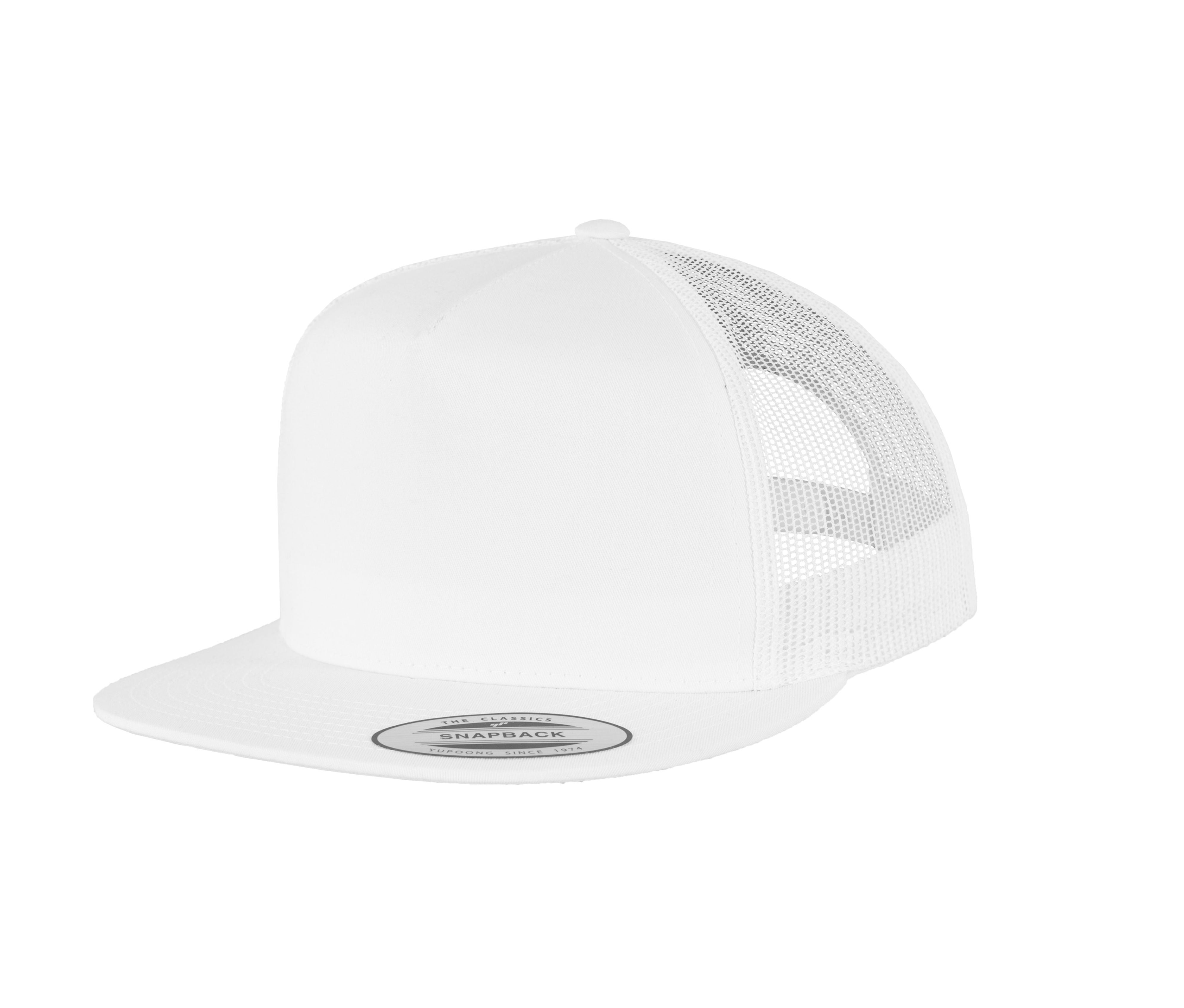 Casquette Style Trucker - White