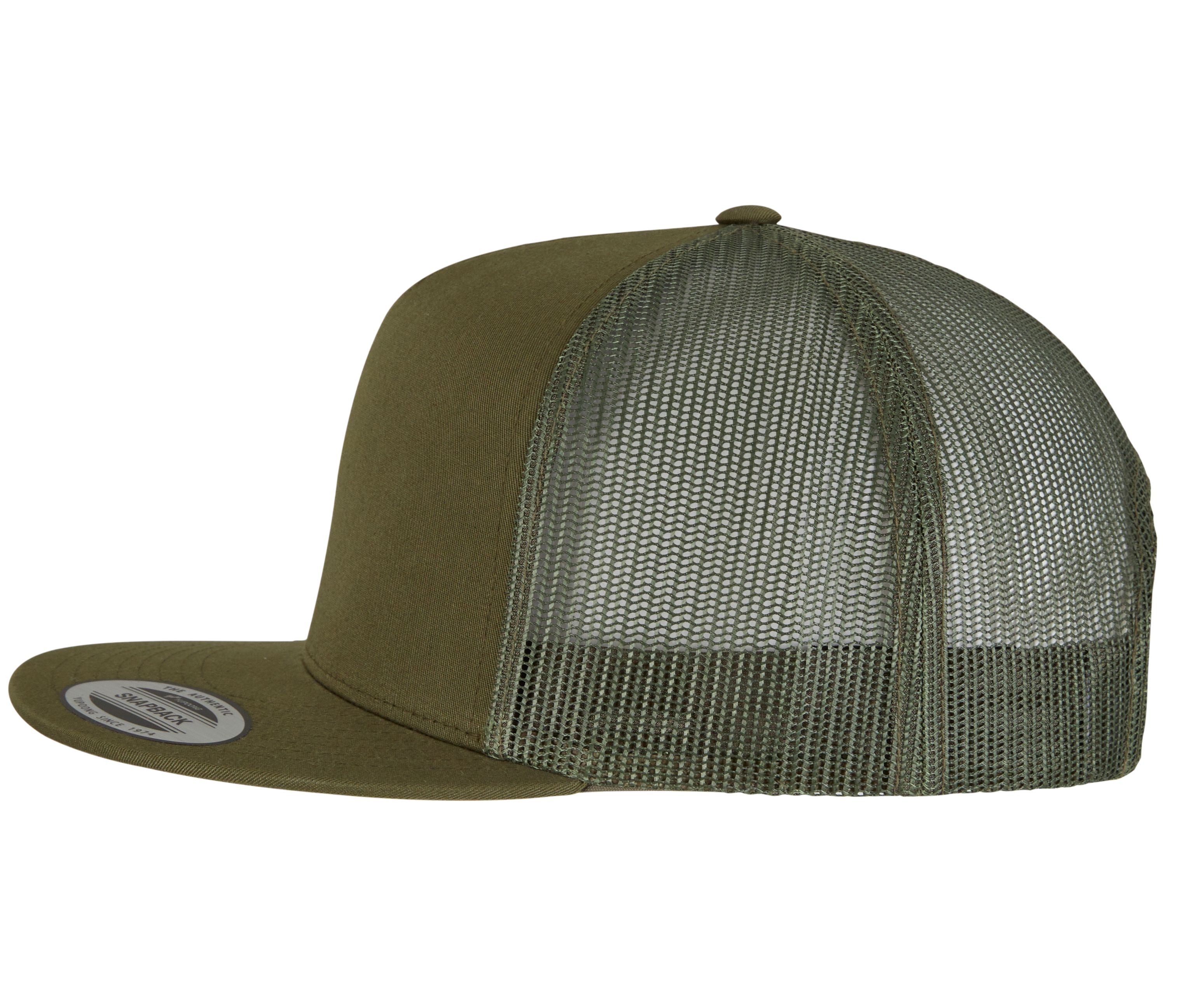 Casquette Style Trucker - Moss Green