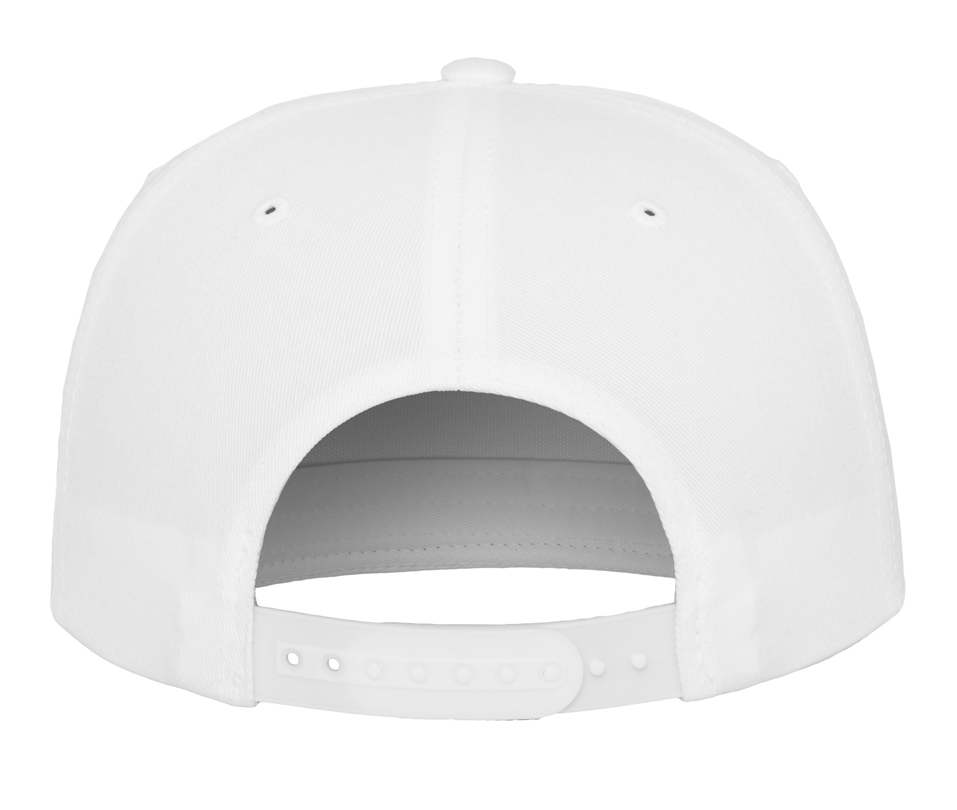 Casquette 5 Pans Snapback - White
