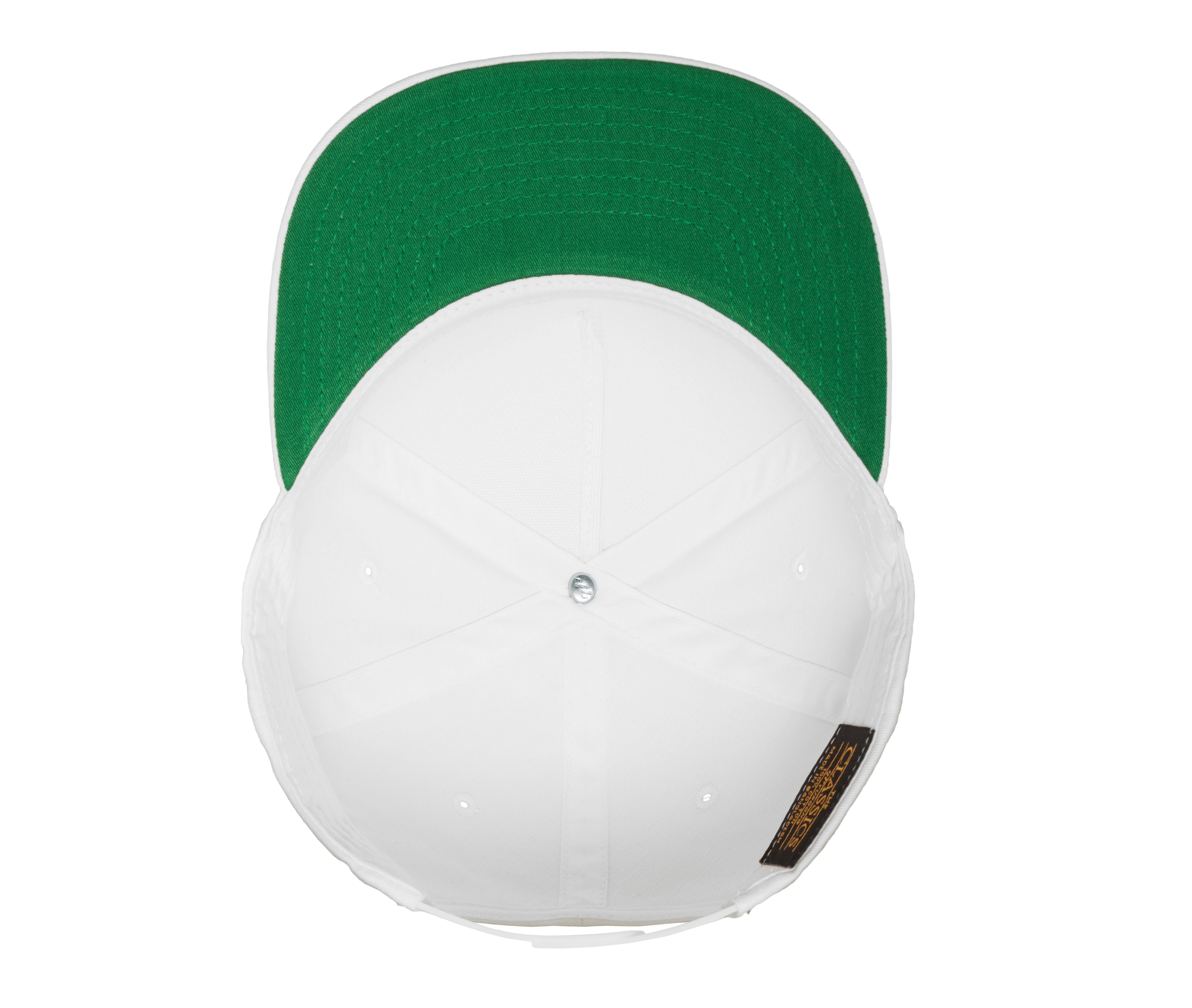 Casquette 5 Pans Snapback - White