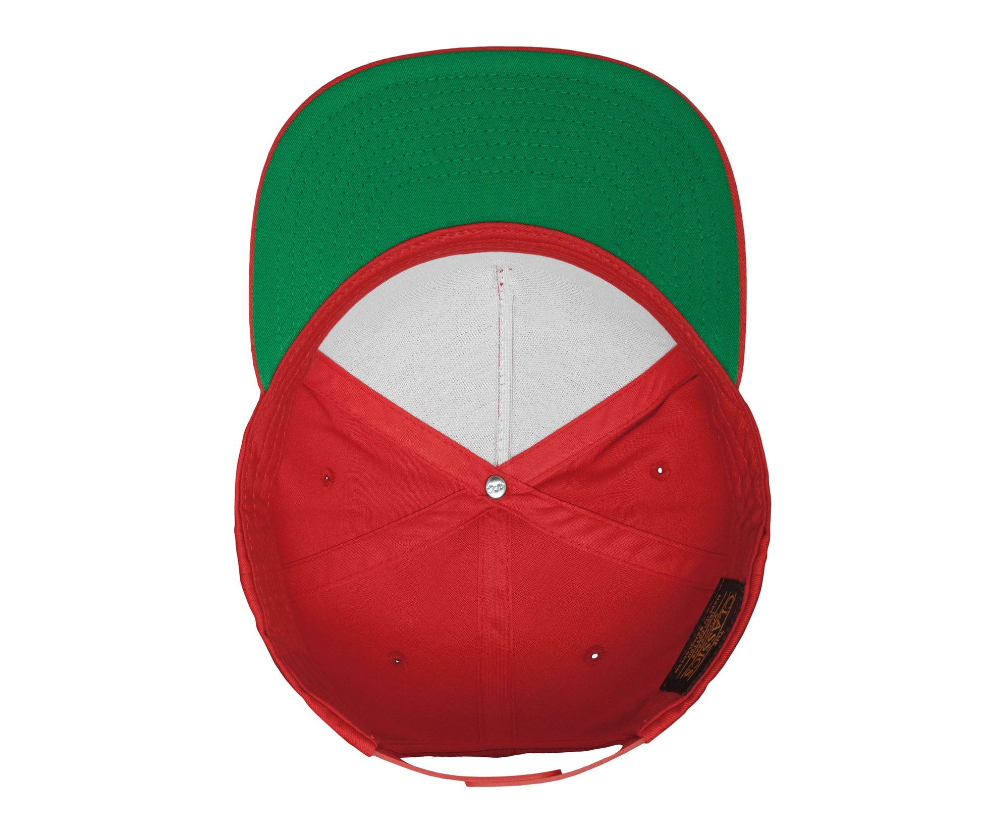 Casquette 5 Pans Snapback - Red
