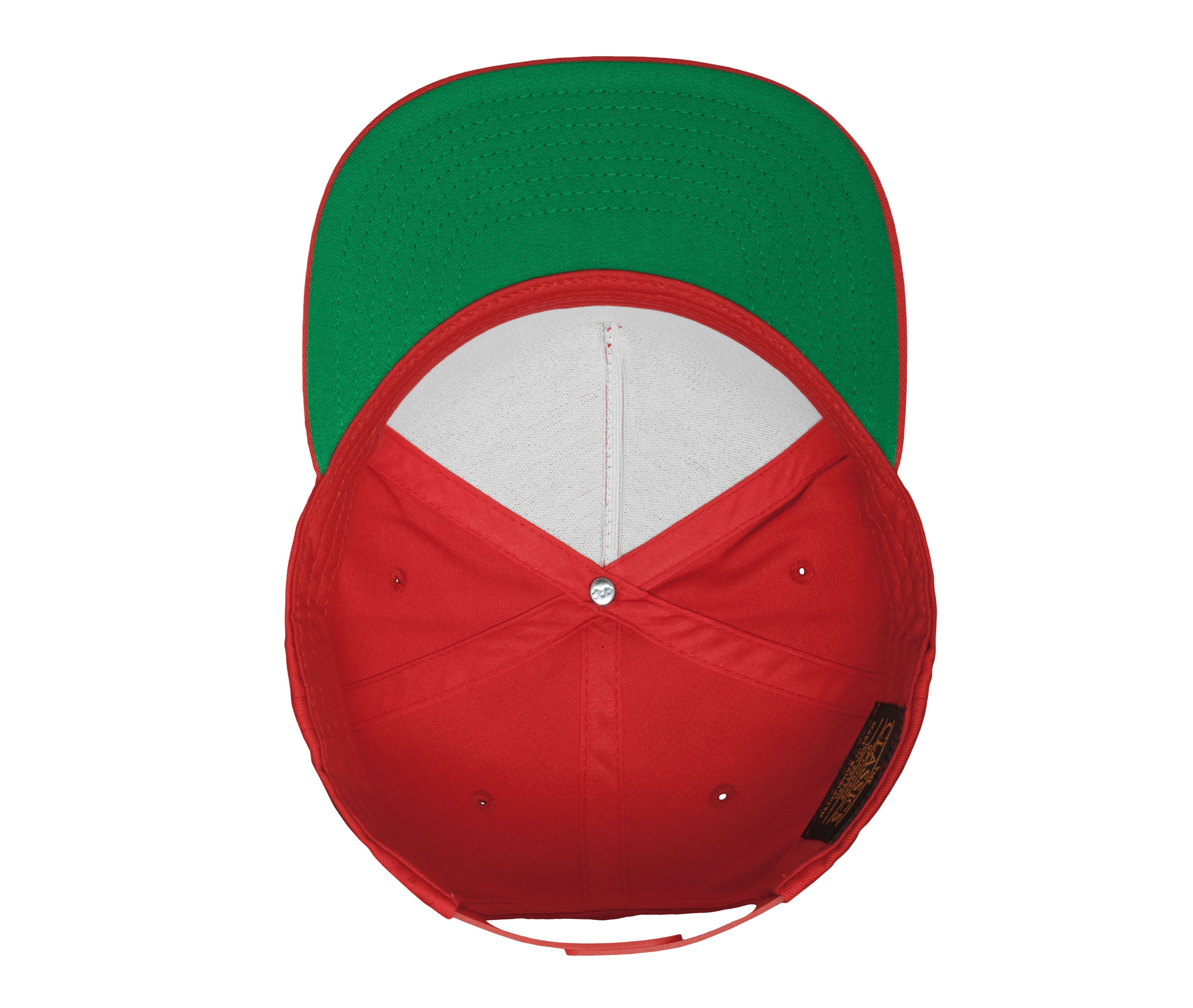 Casquette 5 Pans Snapback - Red