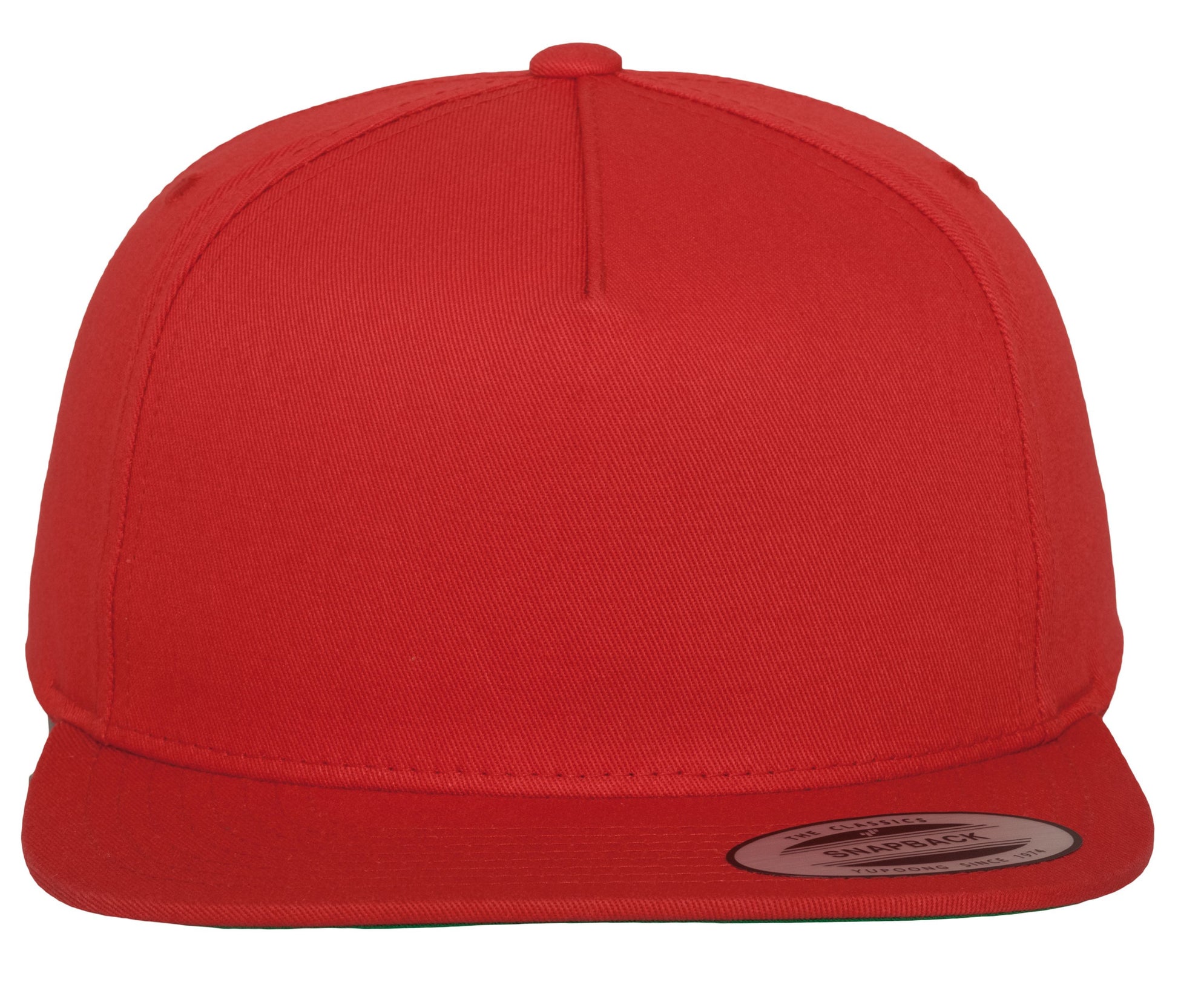 Casquette 5 Pans Snapback - Red