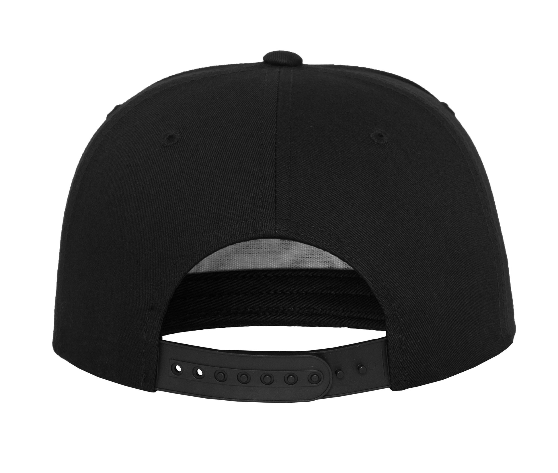 Casquette 5 Pans Snapback - Black