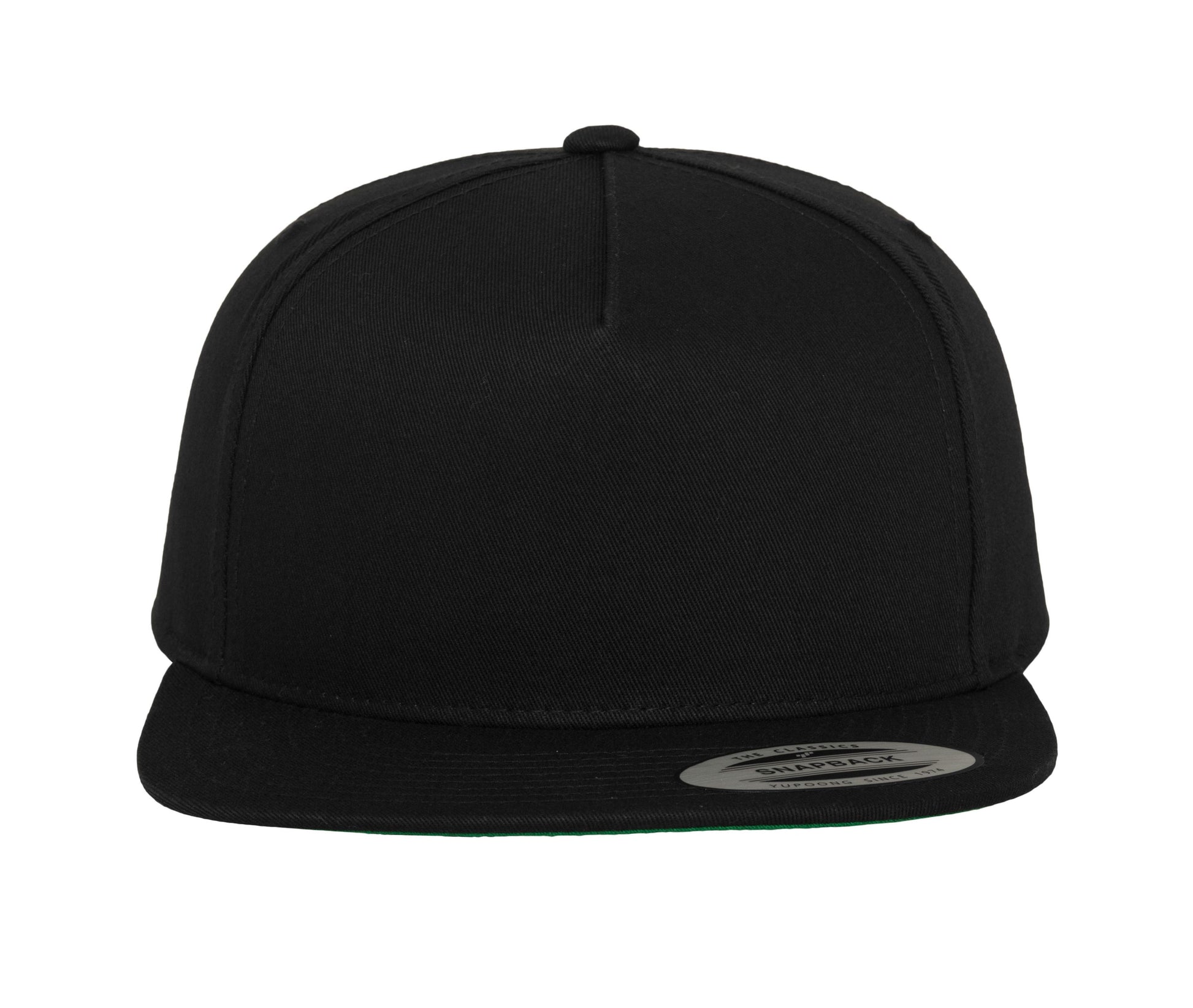 Casquette 5 Pans Snapback - Black