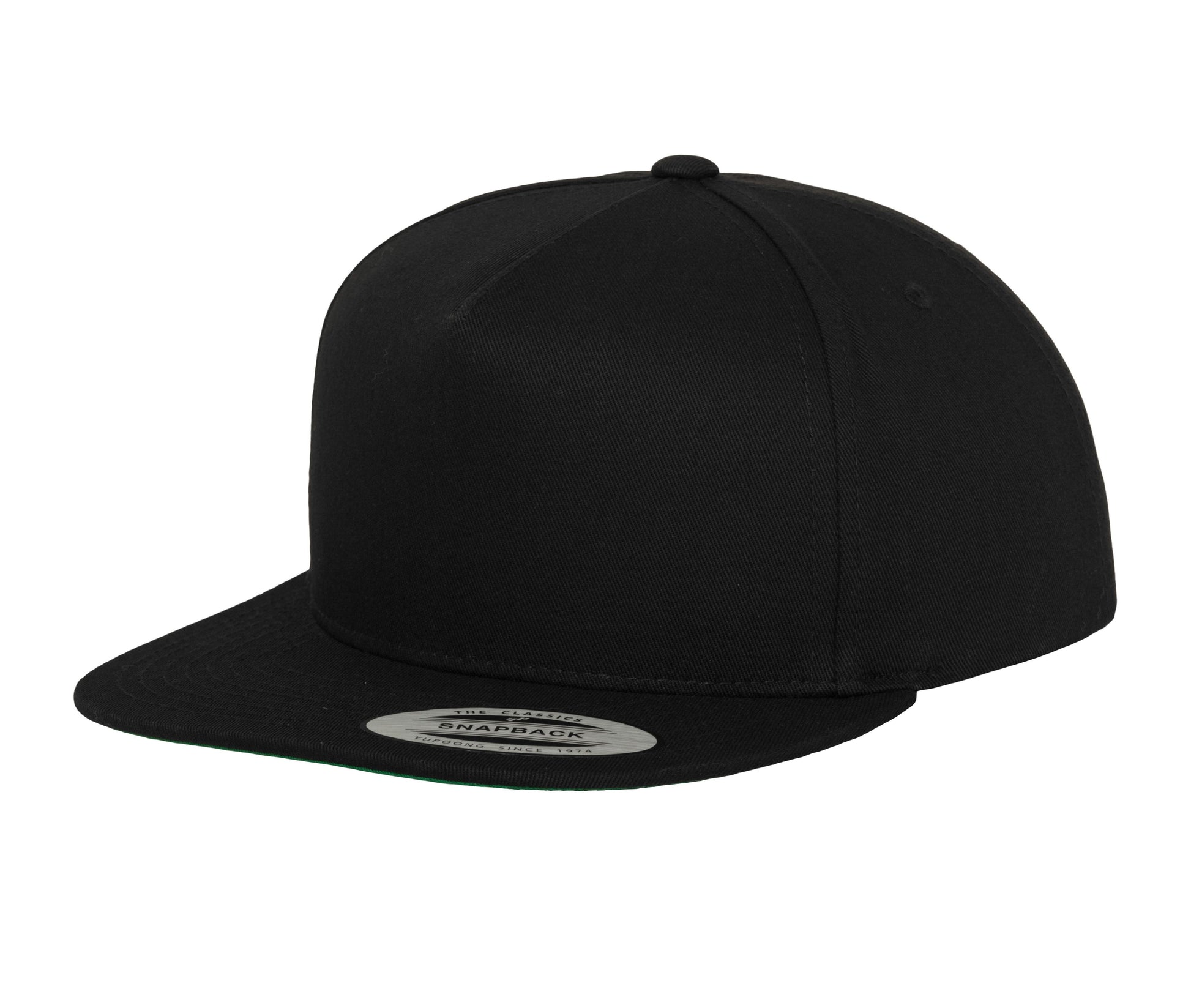 Casquette 5 Pans Snapback - Black