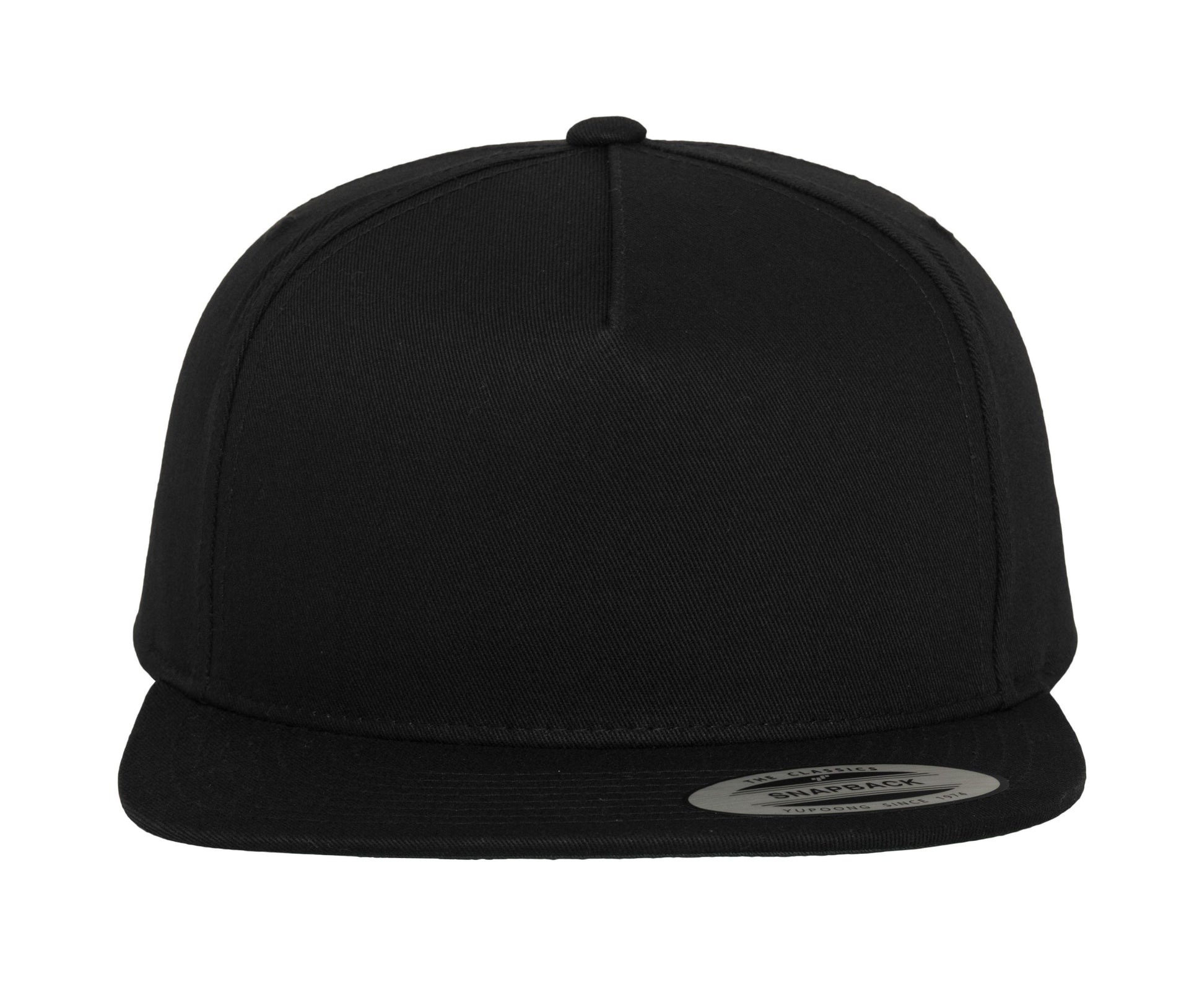 Casquette 5 Pans Snapback - Black/black