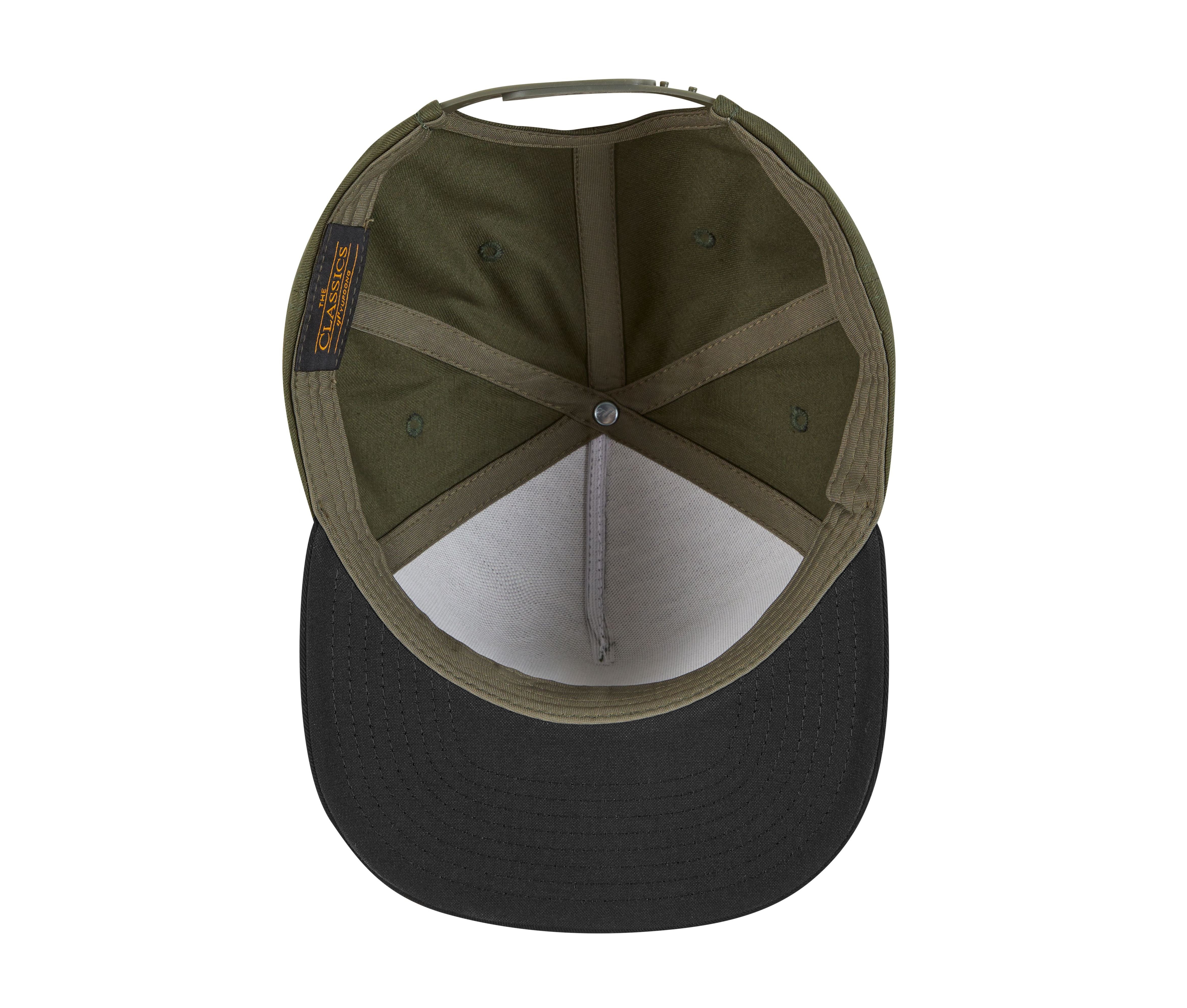 Casquette 5 Pans Snapback - Olive/black