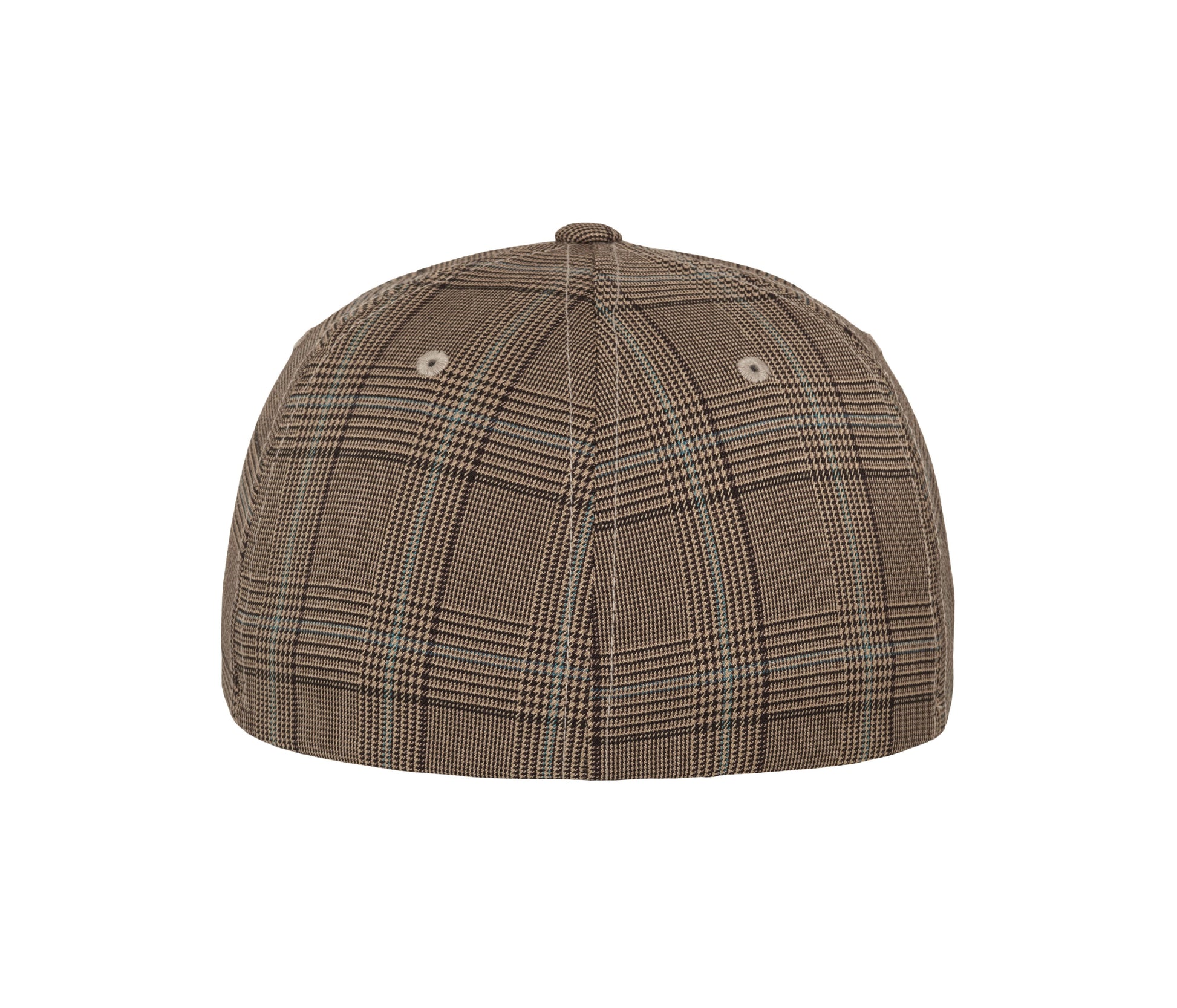 Casquette Motif Prince de Galles - Brown / Khaki
