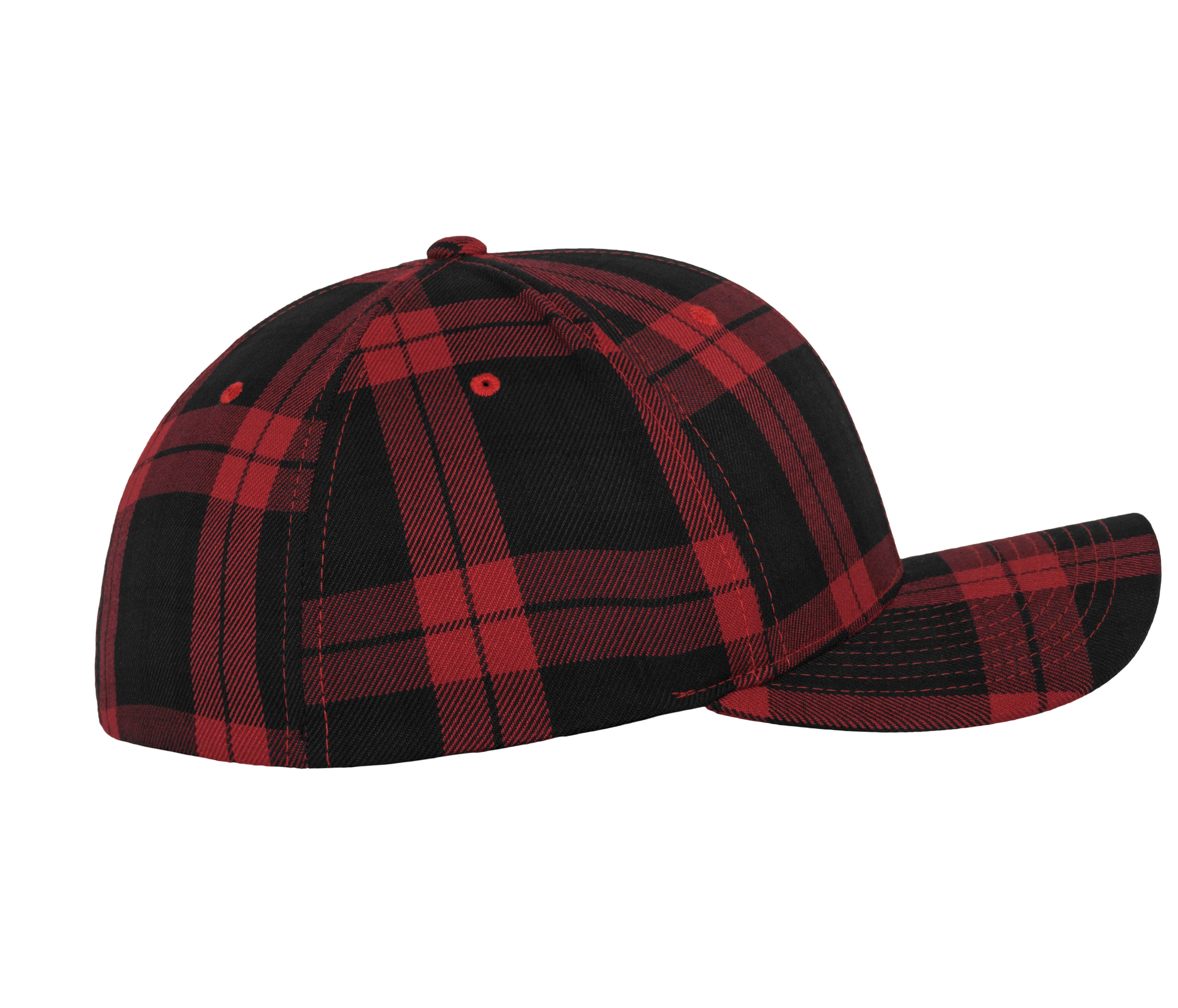 Casquette Style Écossais - Black / Red