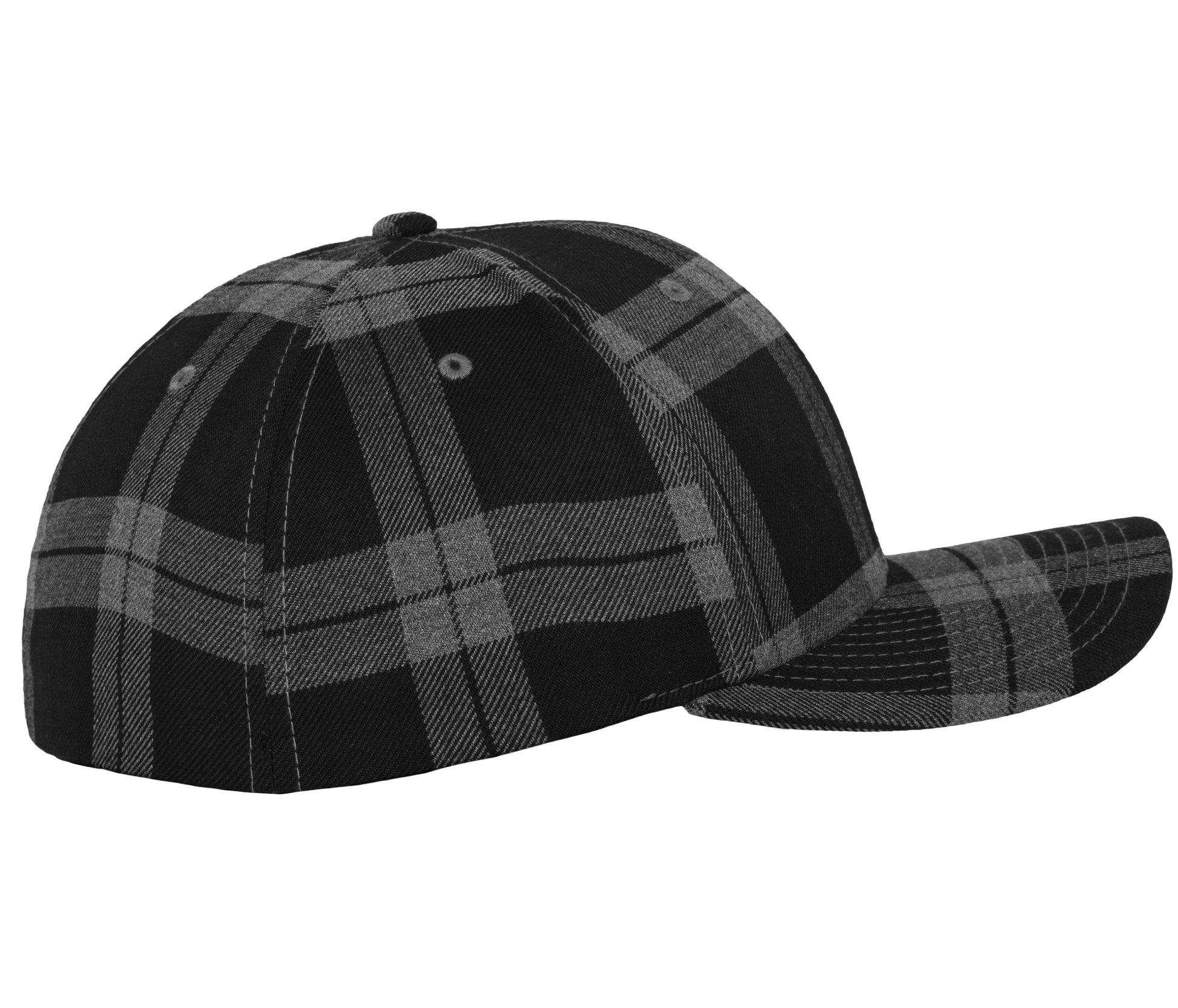 Casquette Style Écossais - Black / Grey