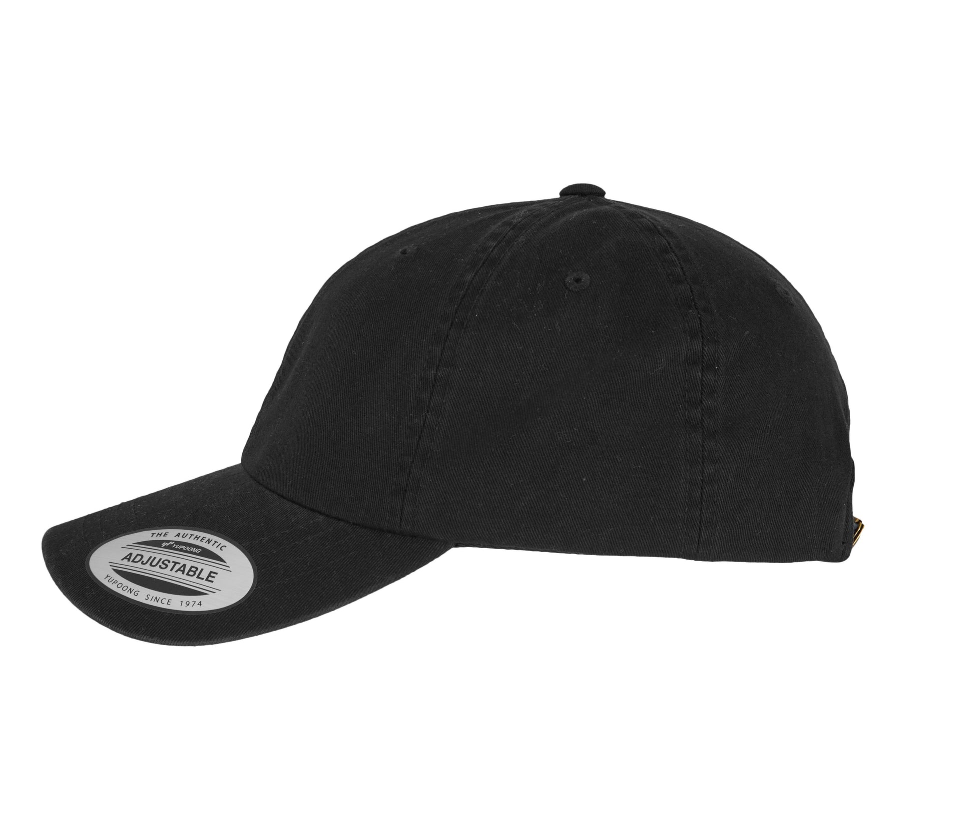Dad Cap 6 Panneaux - Black