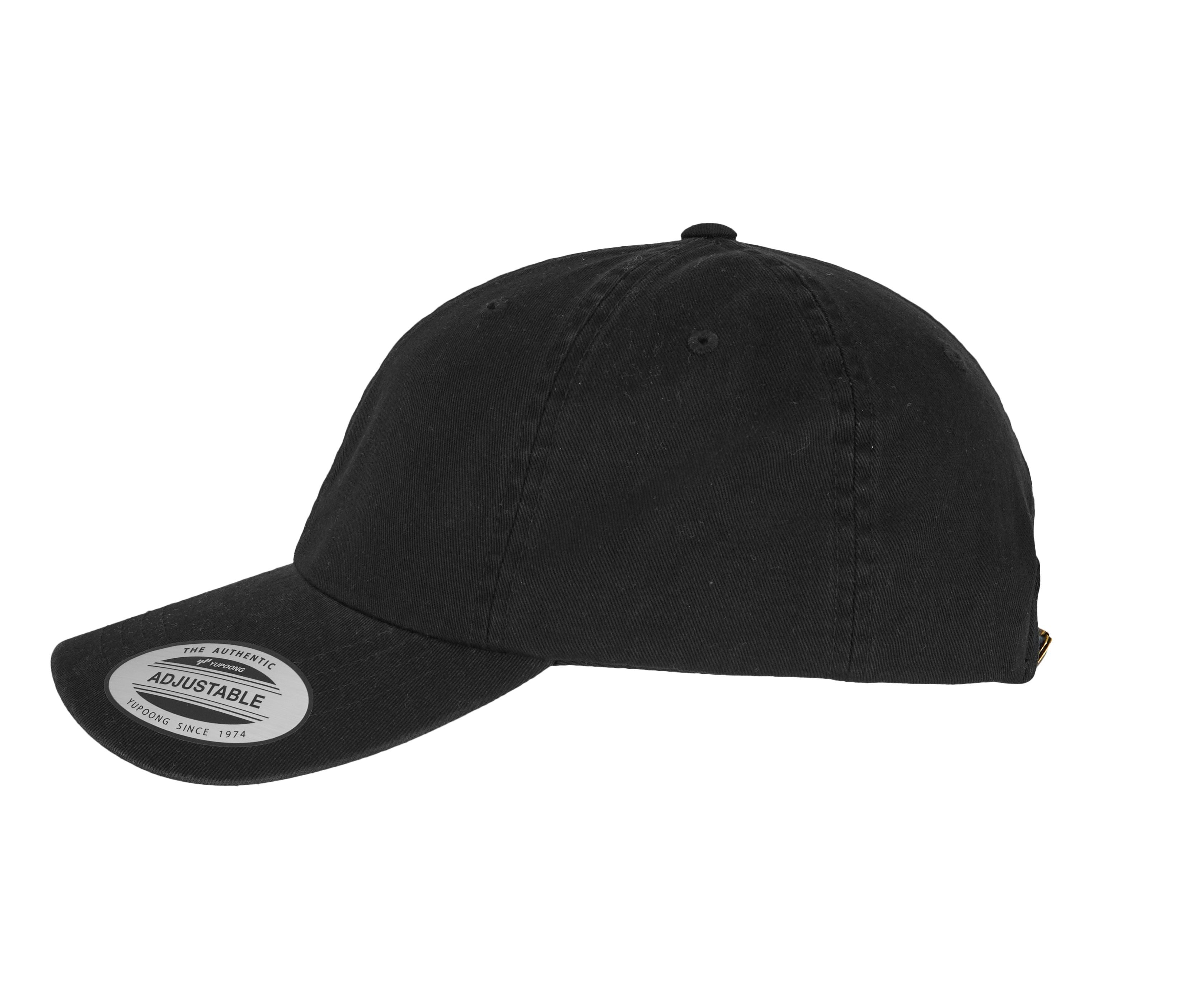 Dad Cap 6 Panneaux - Black