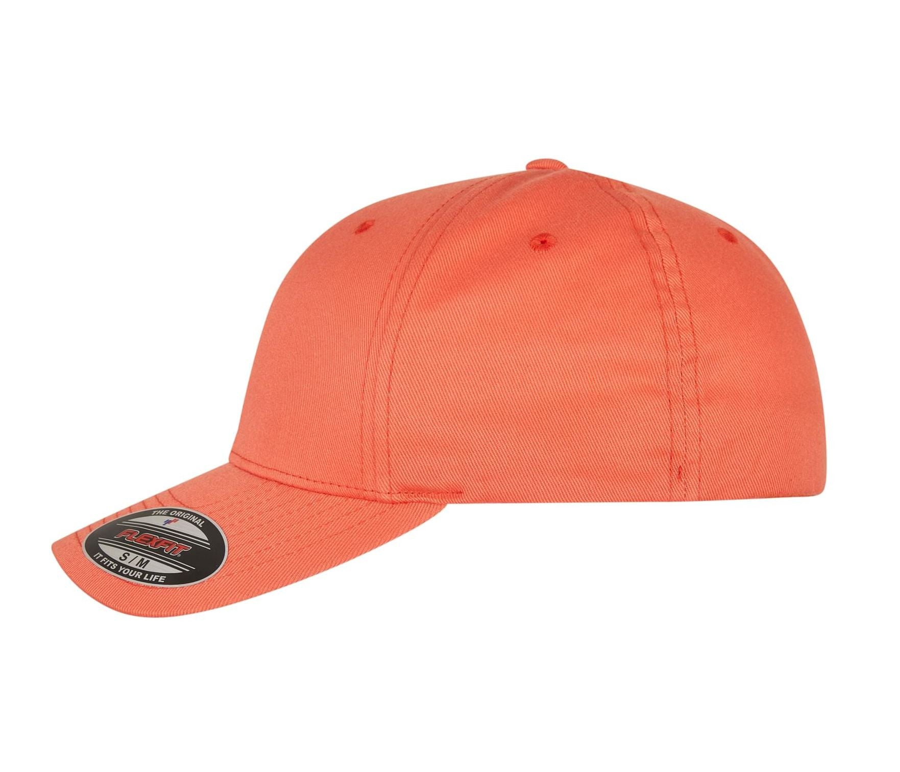 Casquette Baseball 6 Pans - Spicy Orange