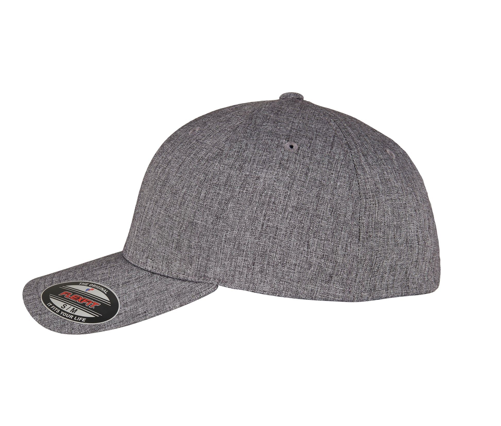 Casquette Baseball Chinée - Melange Dark Grey